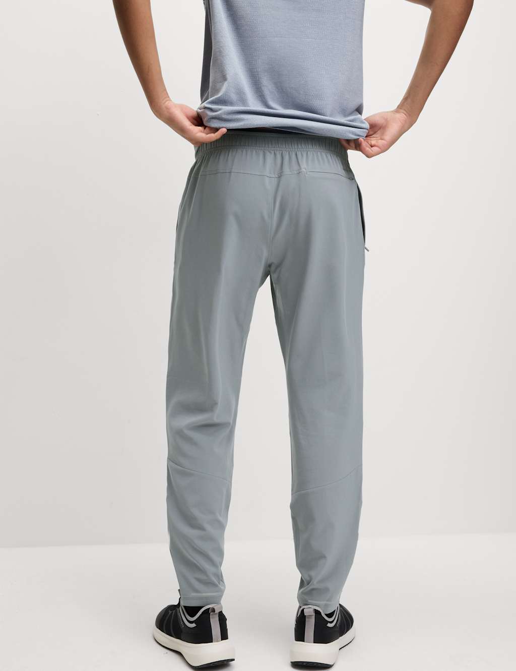 Stretch Drawstring Zip Pocket Joggers 4 of 7