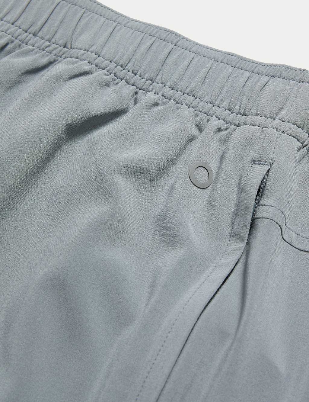 Stretch Drawstring Zip Pocket Joggers 2 of 2