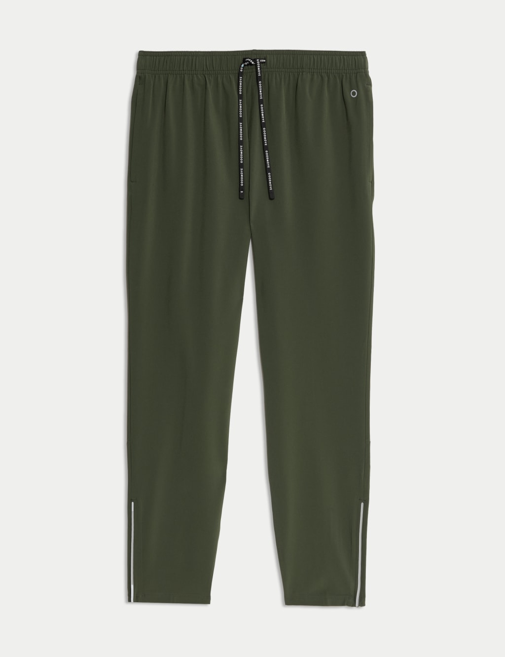 Stretch Drawstring Zip Pocket Joggers 2 of 5
