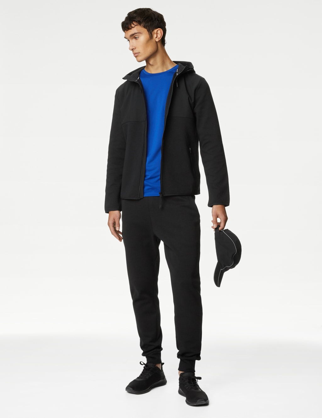 Cuffed Drawstring Cotton Rich Joggers Goodmove M S