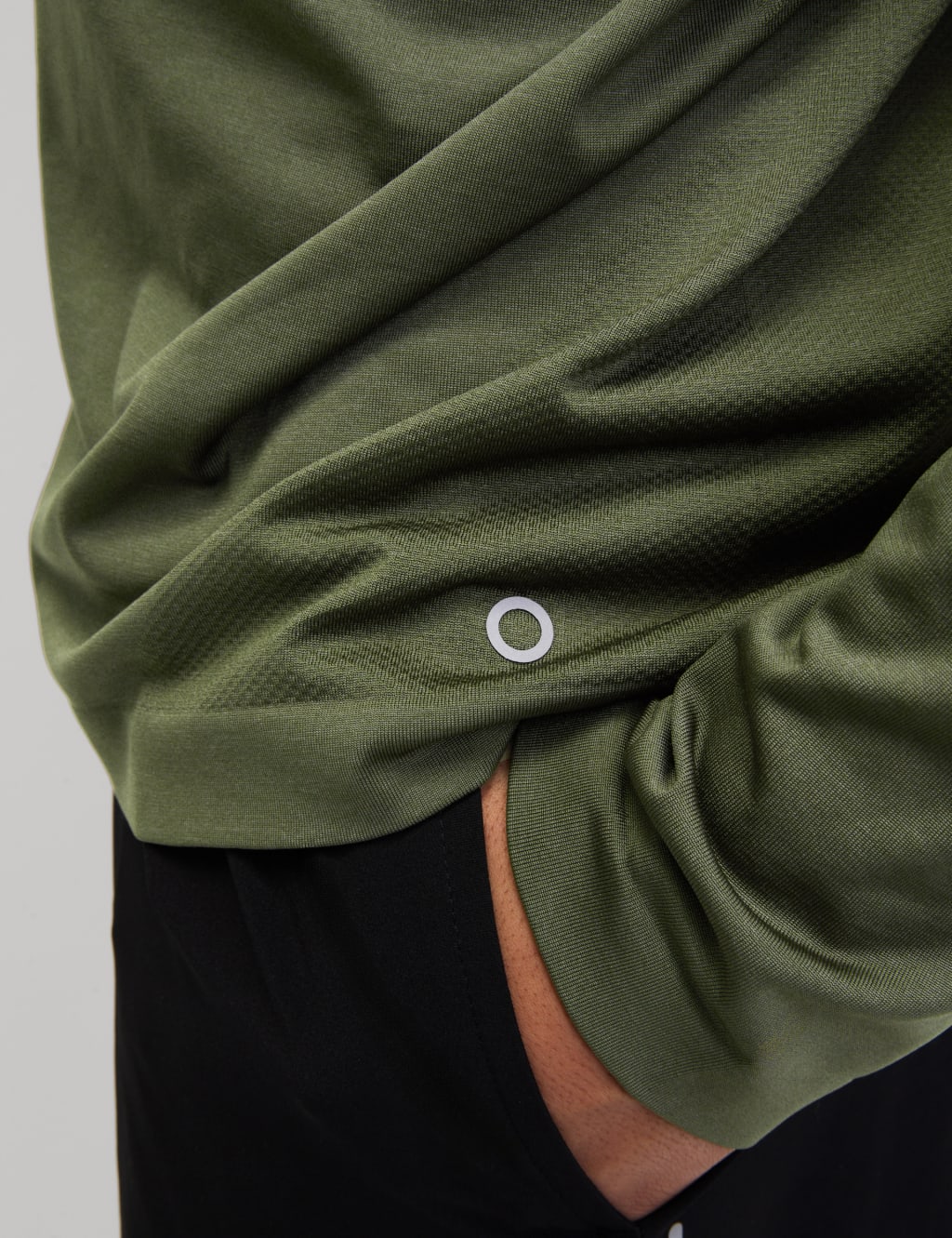 Funnel Neck Half Zip Top 4 of 6