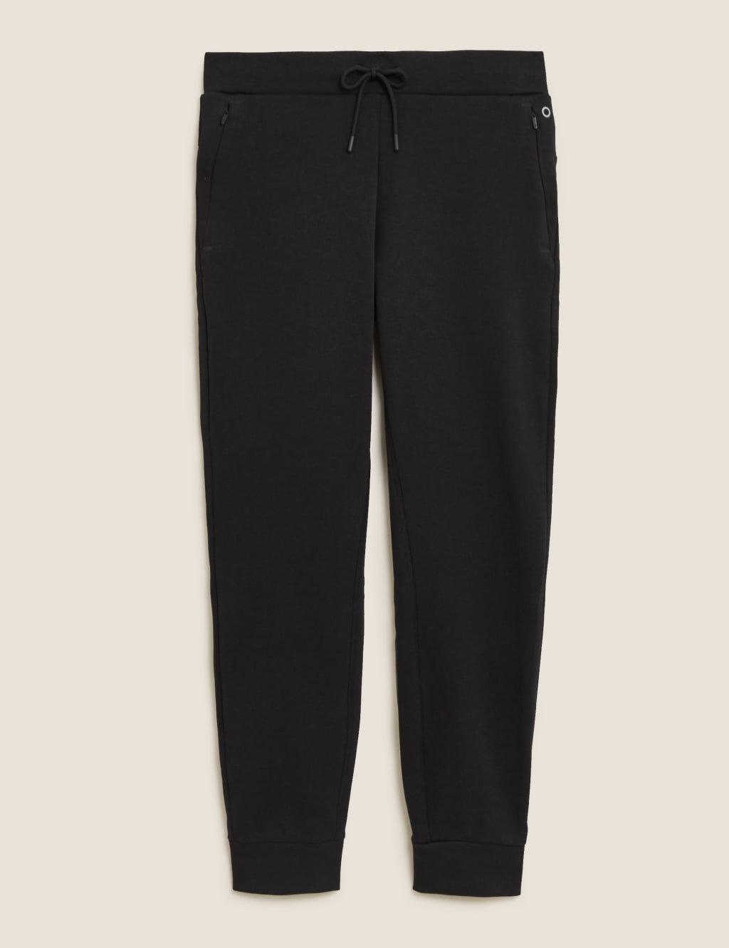 Cuffed Cotton Sports Joggers 1 of 3