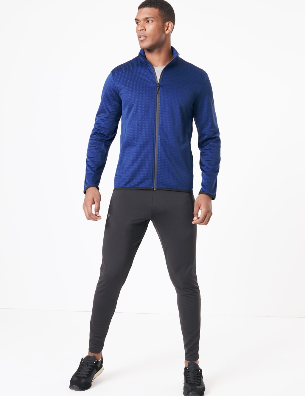 Active Fleece Funnel Neck Jacket 1 of 4