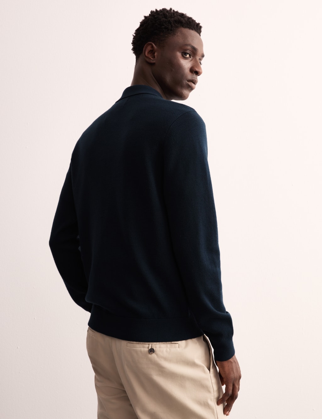 Pure Extra-Fine Merino Wool Knitted Jacket 7 of 8