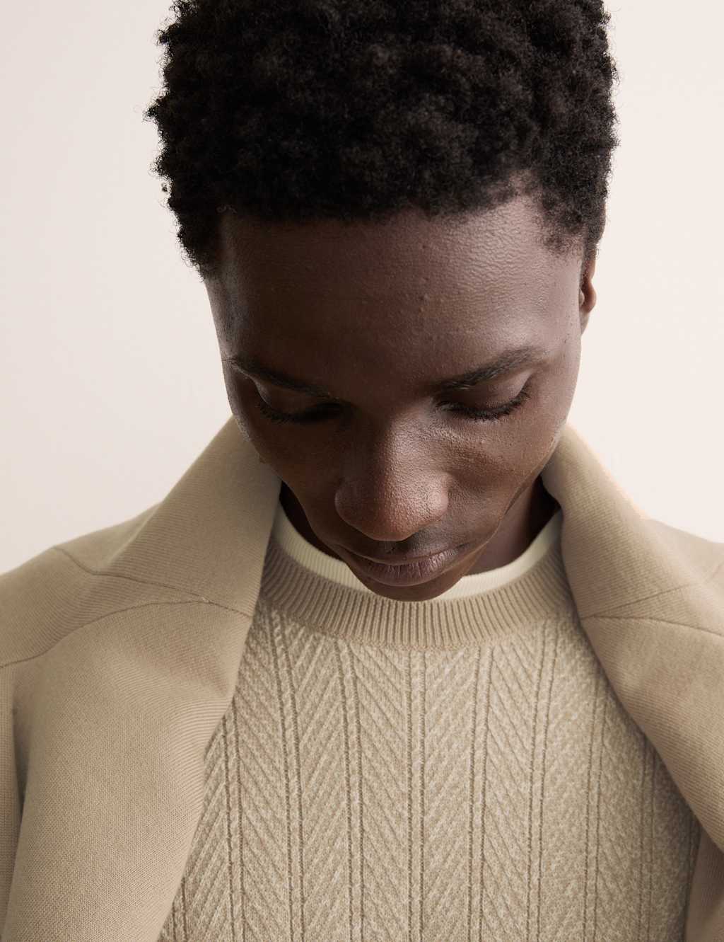 Pure Extra Fine Merino Wool Jumper 4 of 8