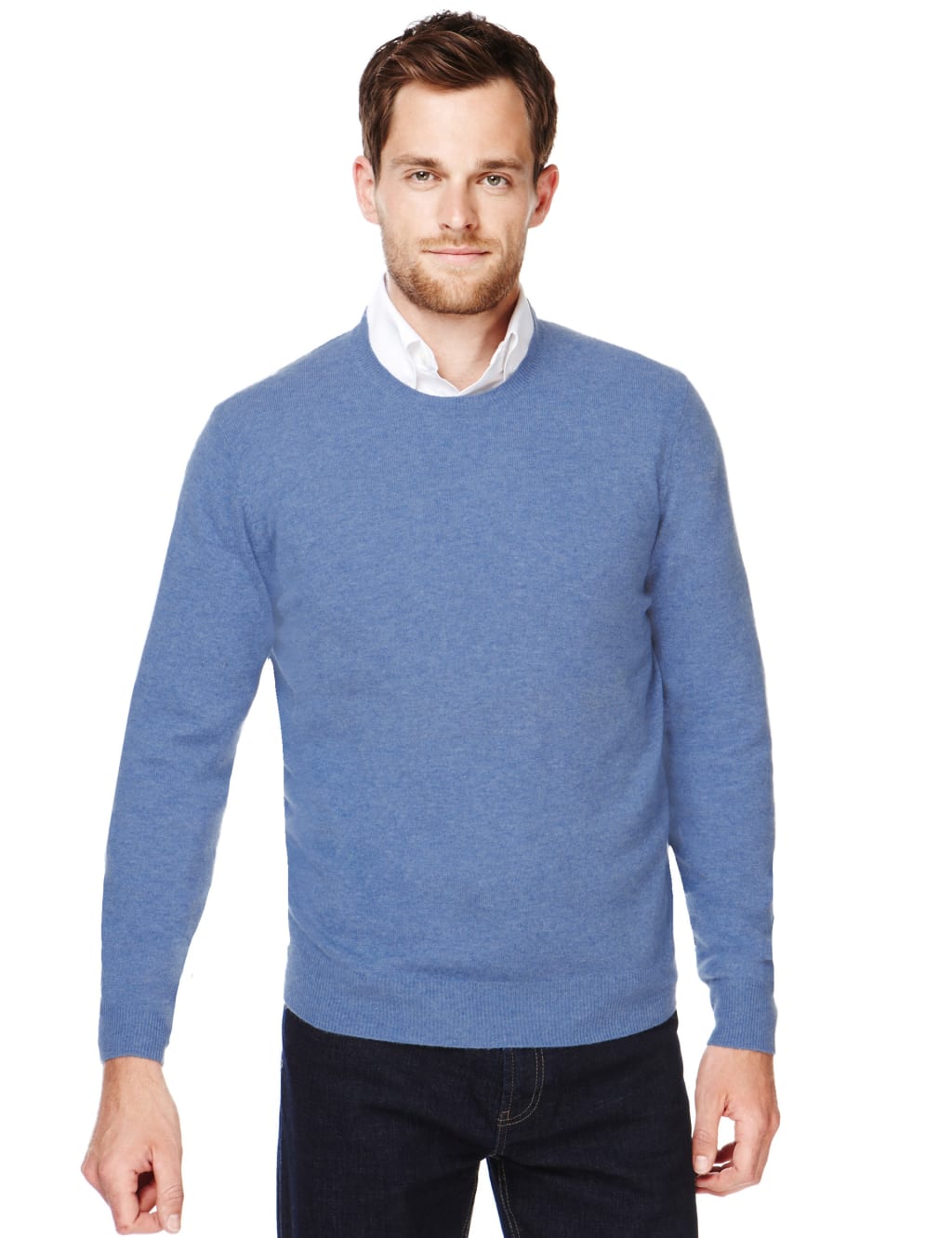 XXXL Wool Rich Jumper with Cashmere 1 of 4