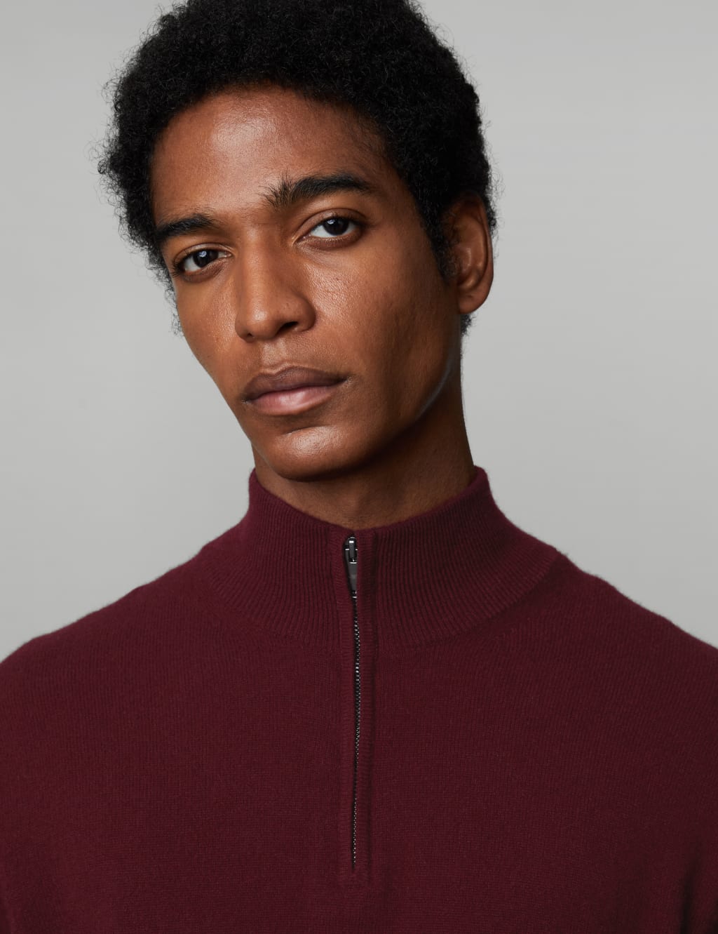 Pure Cashmere Half Zip Jumper 4 of 6