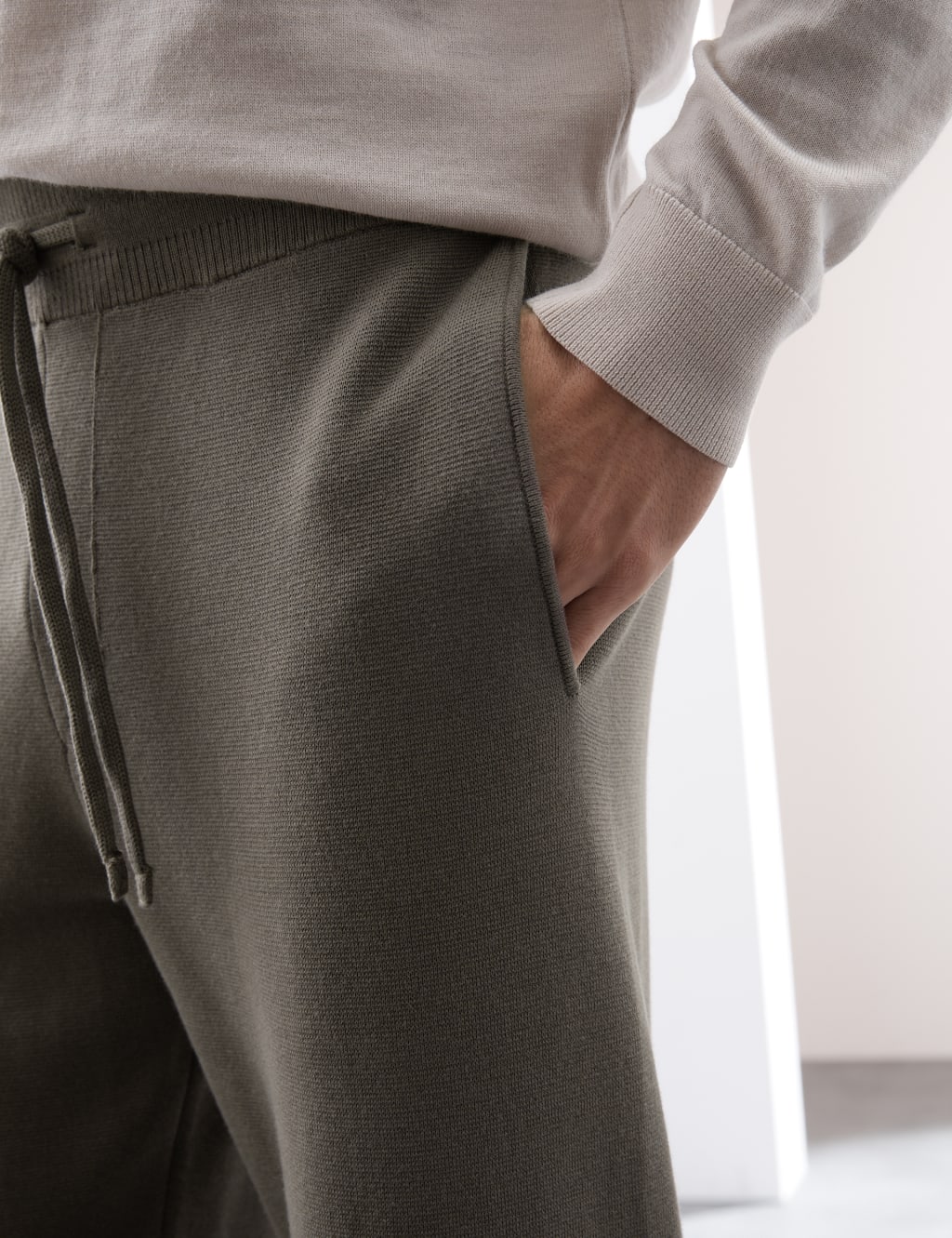Cotton Modal Knitted Joggers Autograph M S