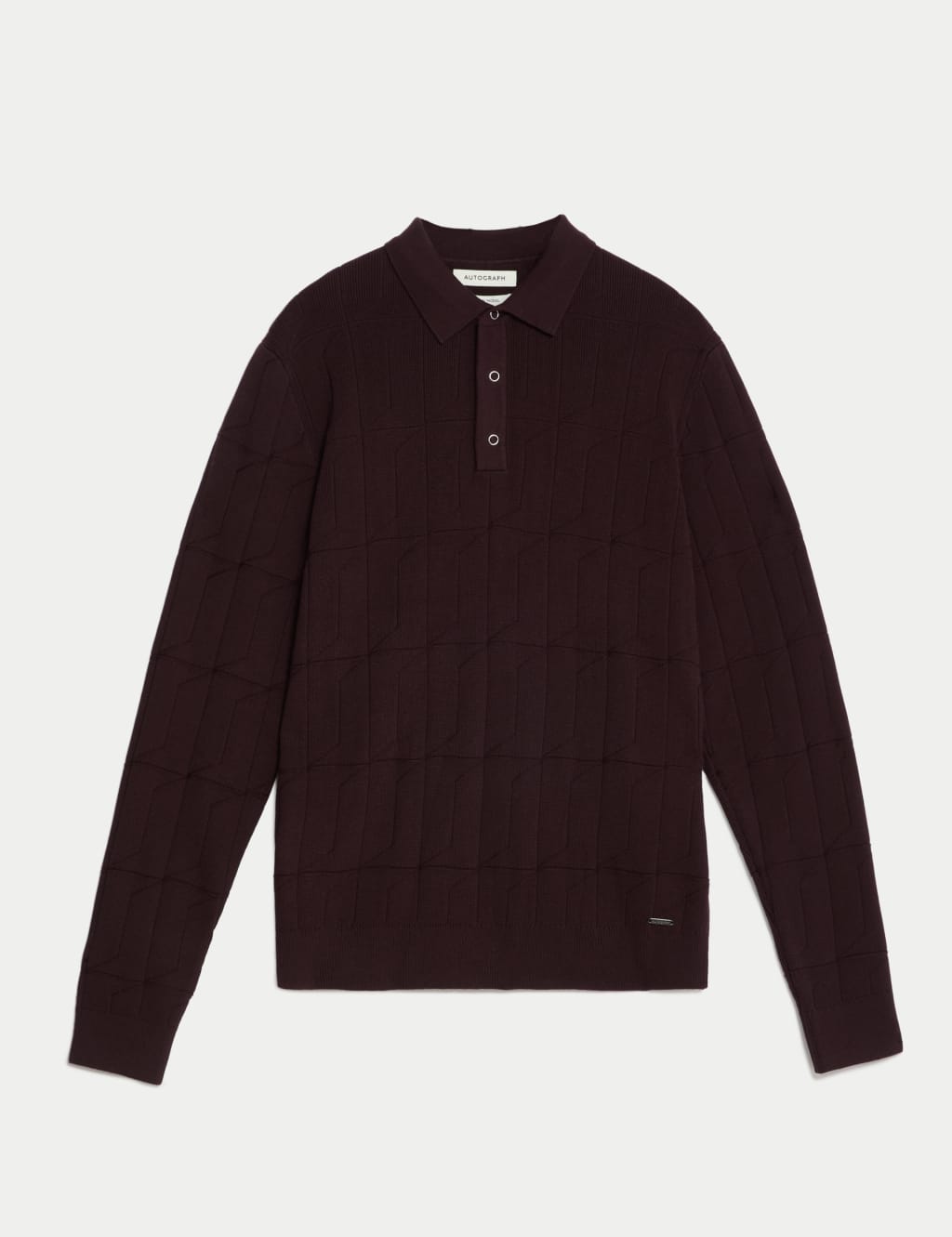 M&s mens knitted polo clearance