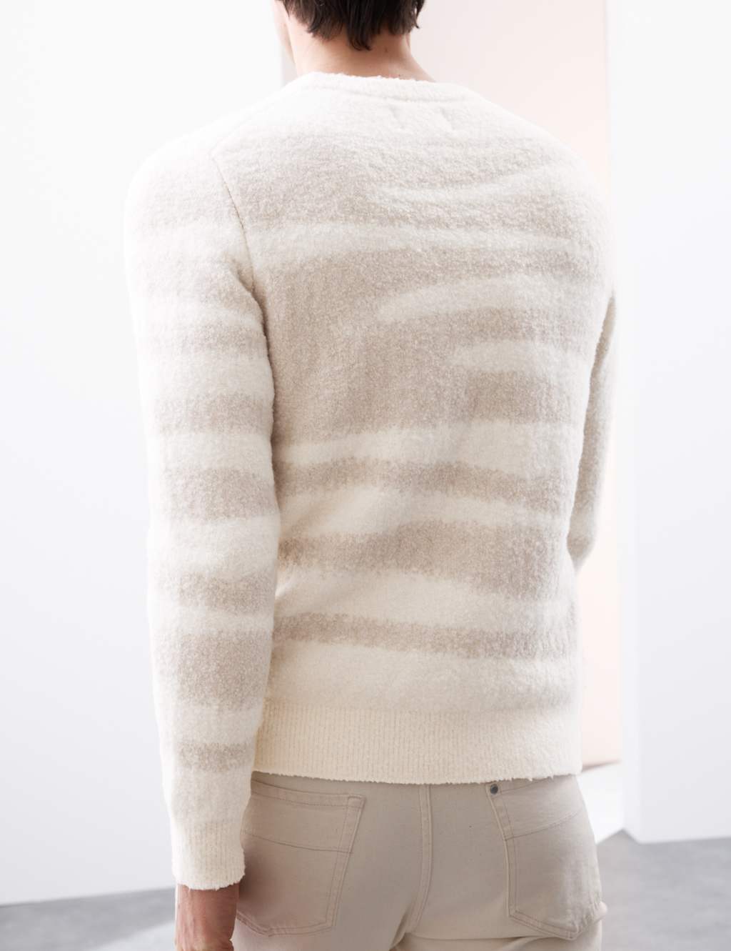 Merino Wool Rich Patterned Jumper 6 of 7