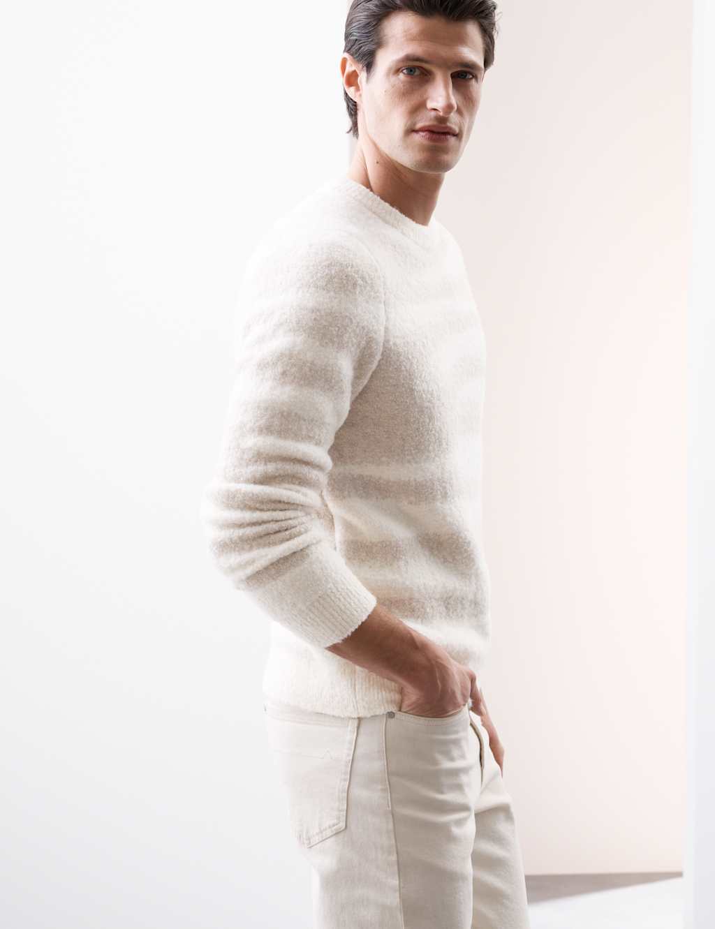 Merino Wool Rich Patterned Jumper 7 of 7