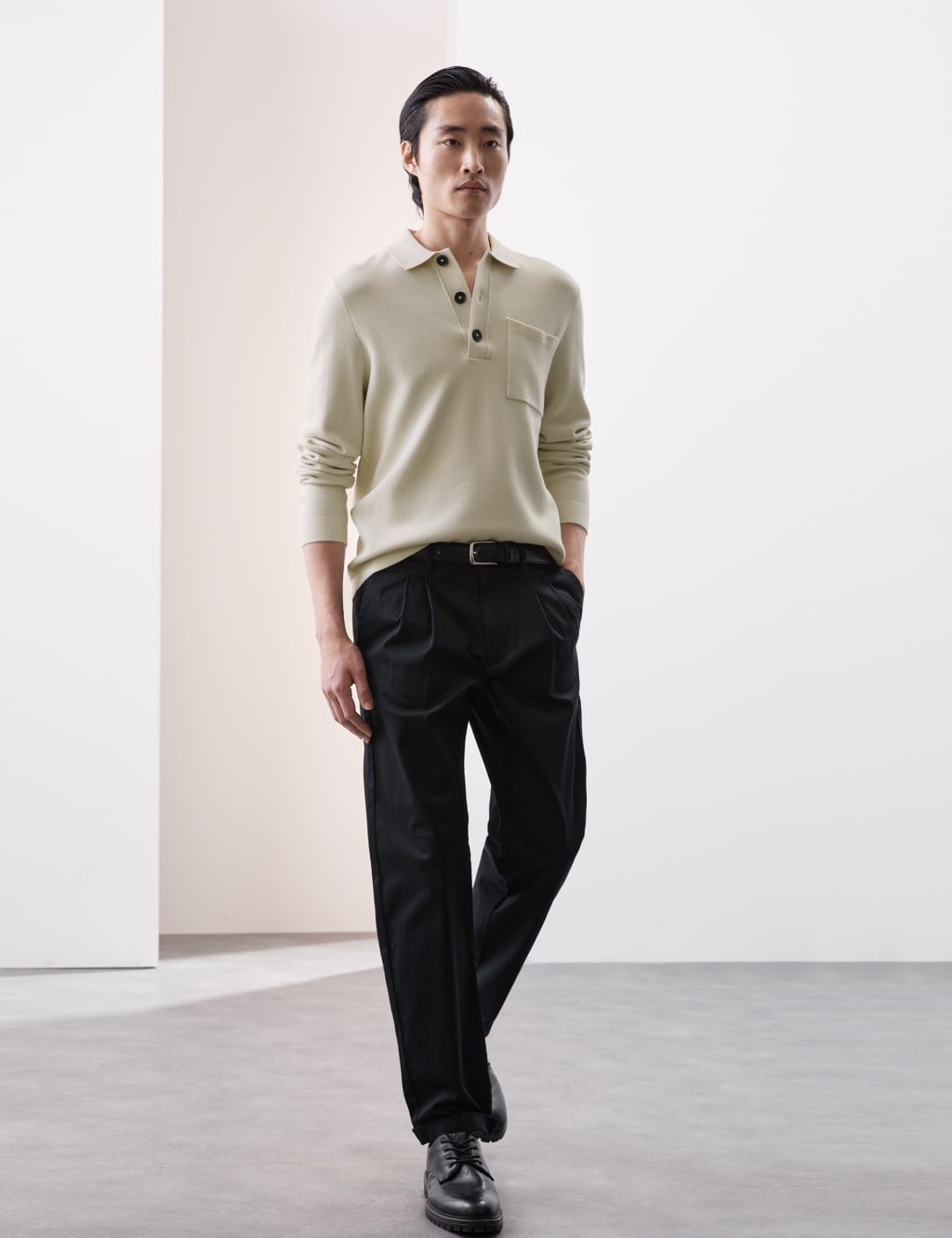 Knitted Polo Shirt 1 of 7