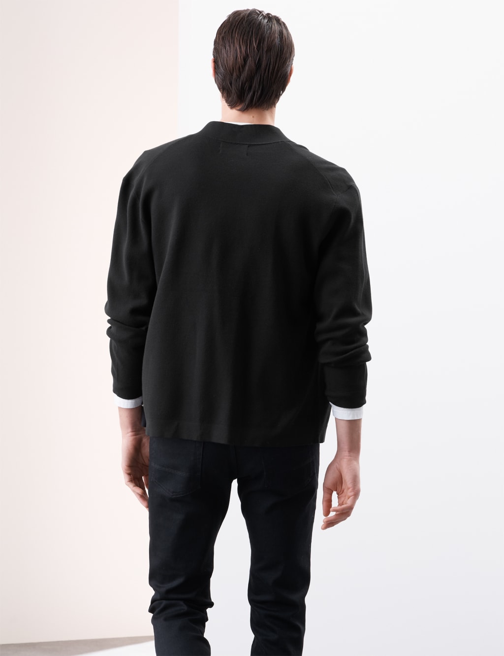 Relaxed V-Neck Cardigan 7 of 7