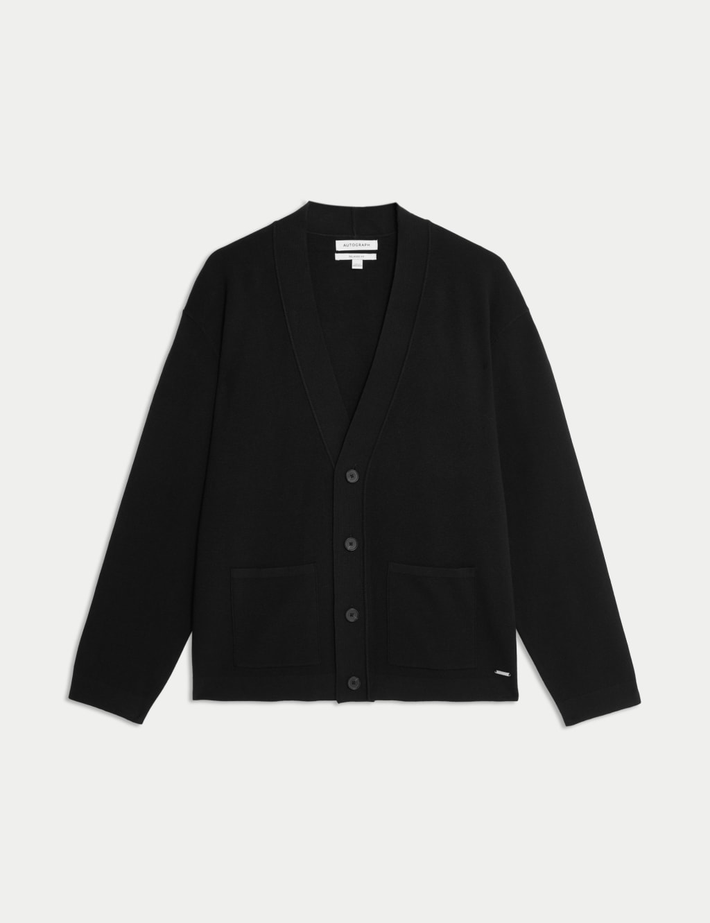 Relaxed V-Neck Cardigan 2 of 7
