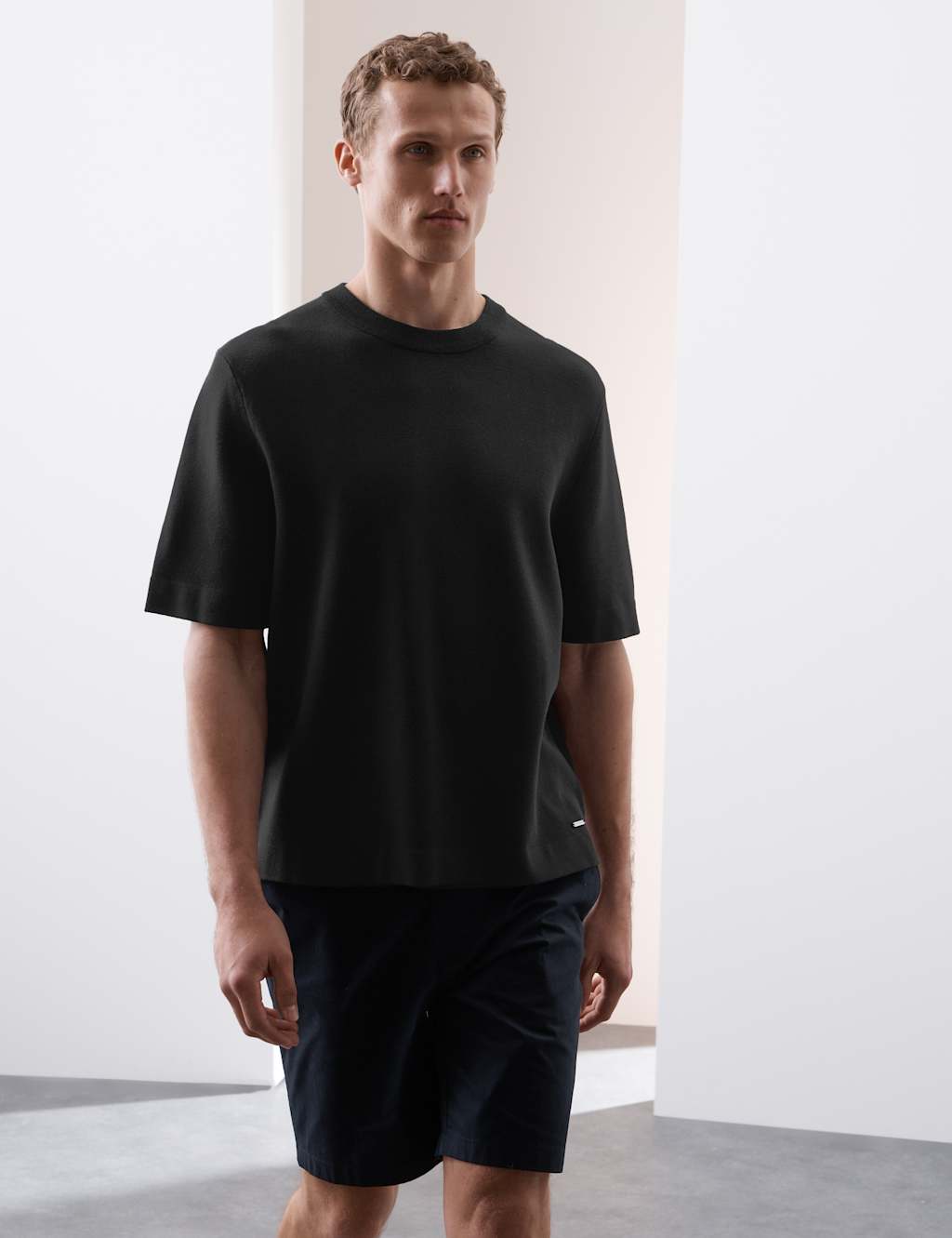 Crew Neck Knitted T-Shirt 4 of 6