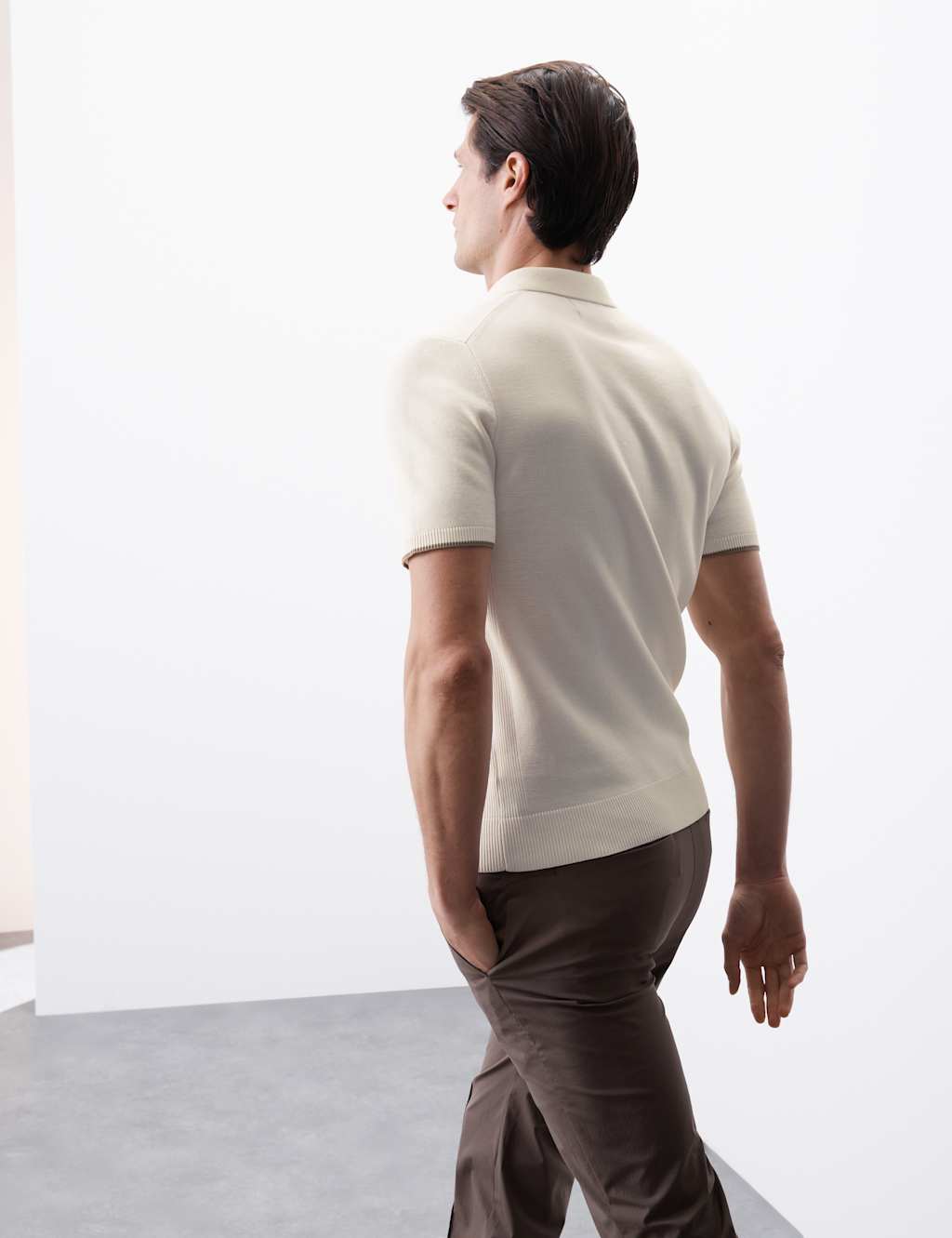 Mercerised Cotton Performance Knitted Polo 6 of 6
