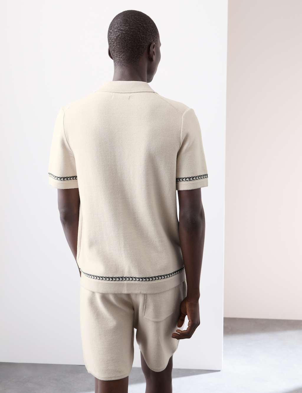 Pure Cotton Cuban Collar Knitted Polo Shirt 4 of 7