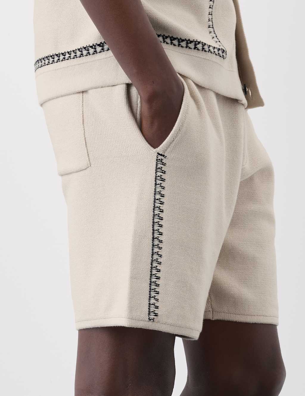 Pure Cotton Knitted Shorts 1 of 7