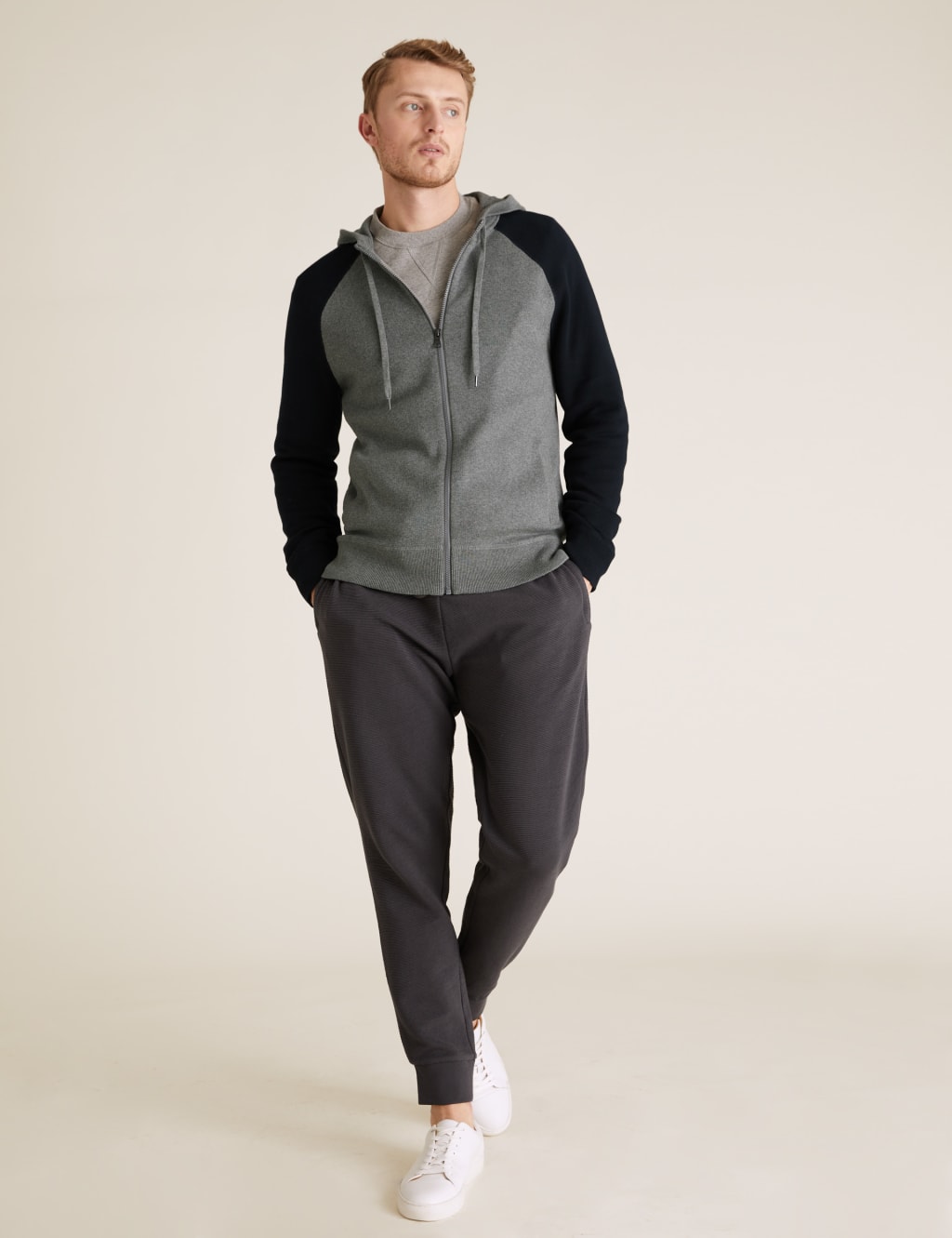 Pure Cotton Zip Through Hoodie 3 of 4