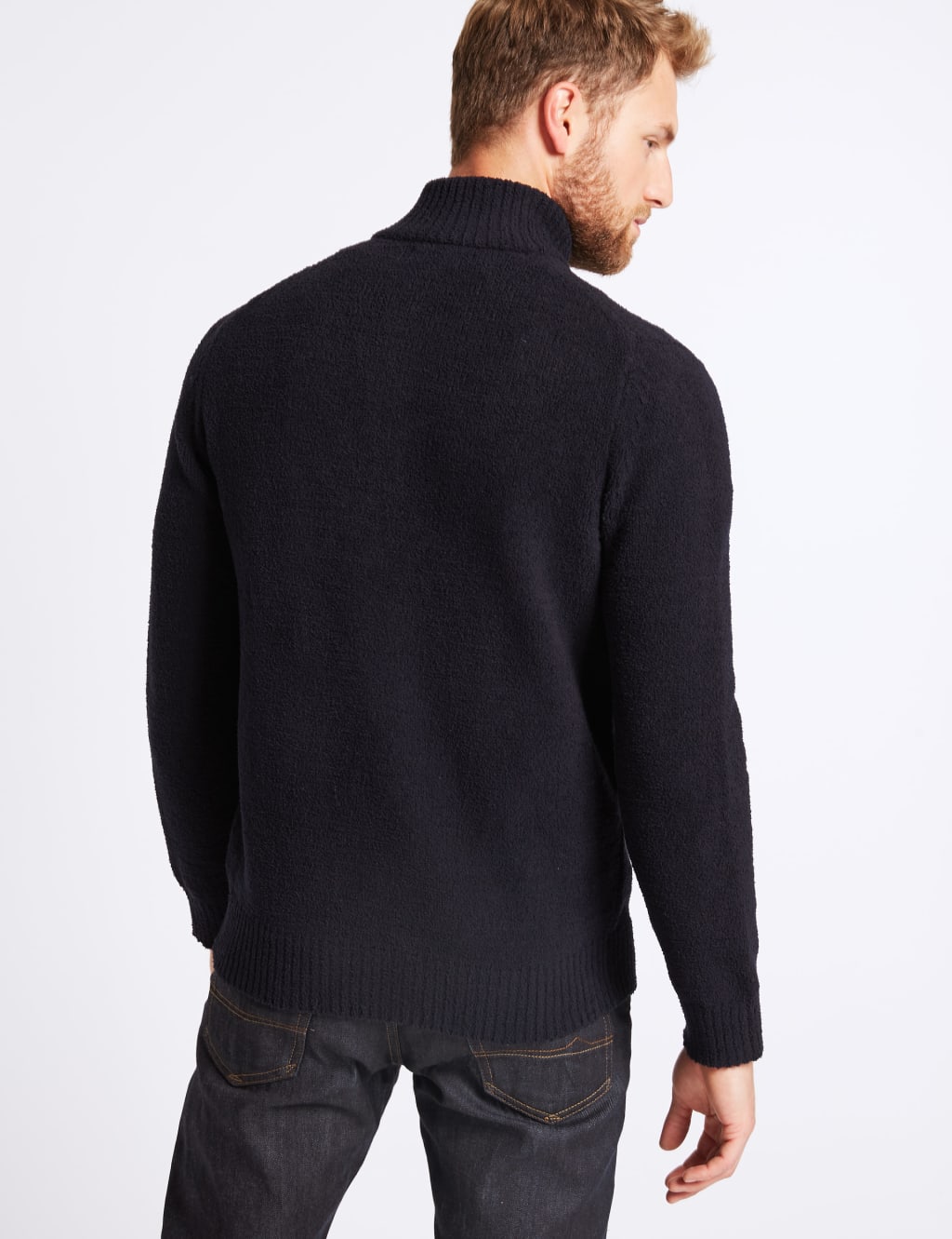 Chenille Zip Through Cardigan 4 of 5