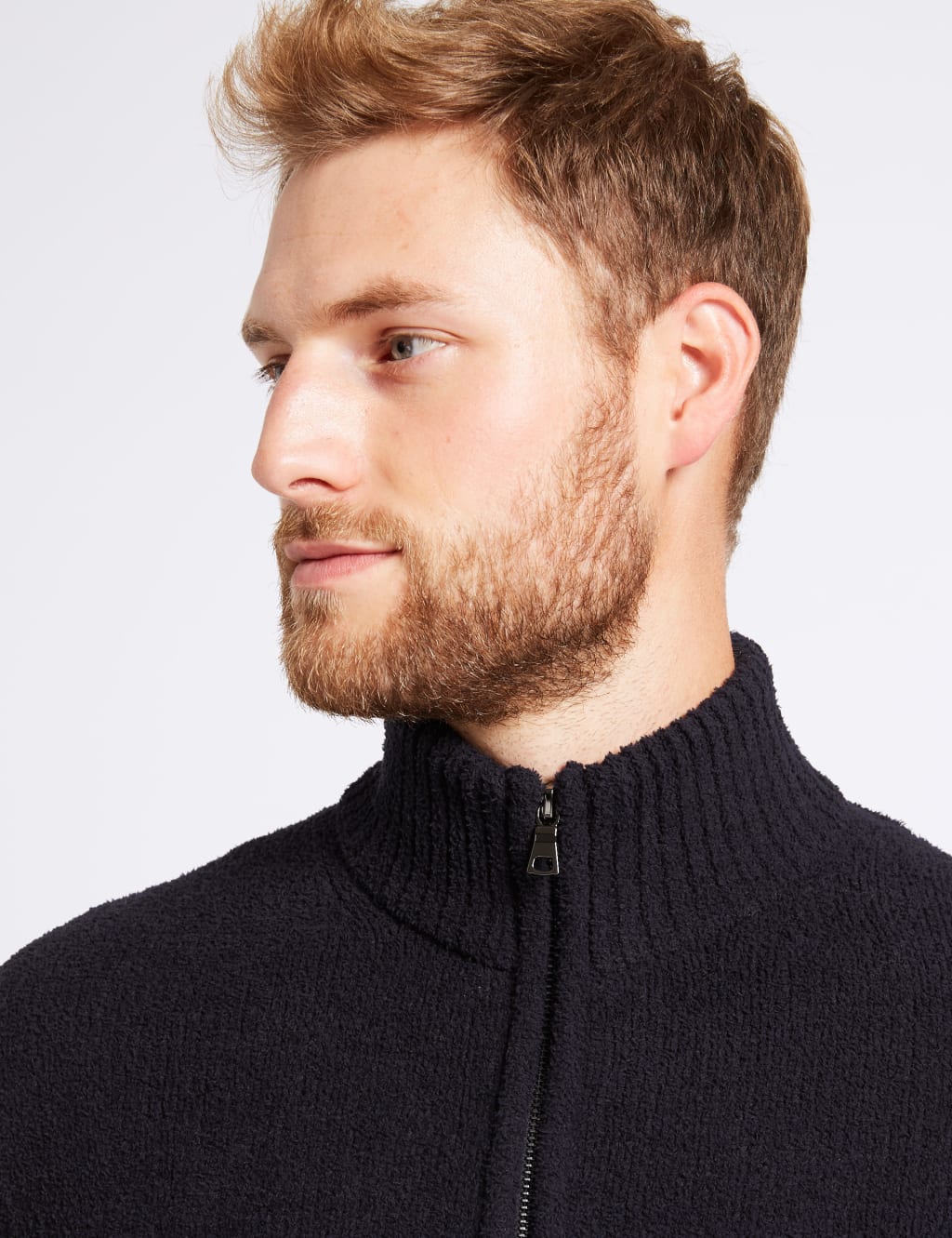 Chenille zip up sweater sale