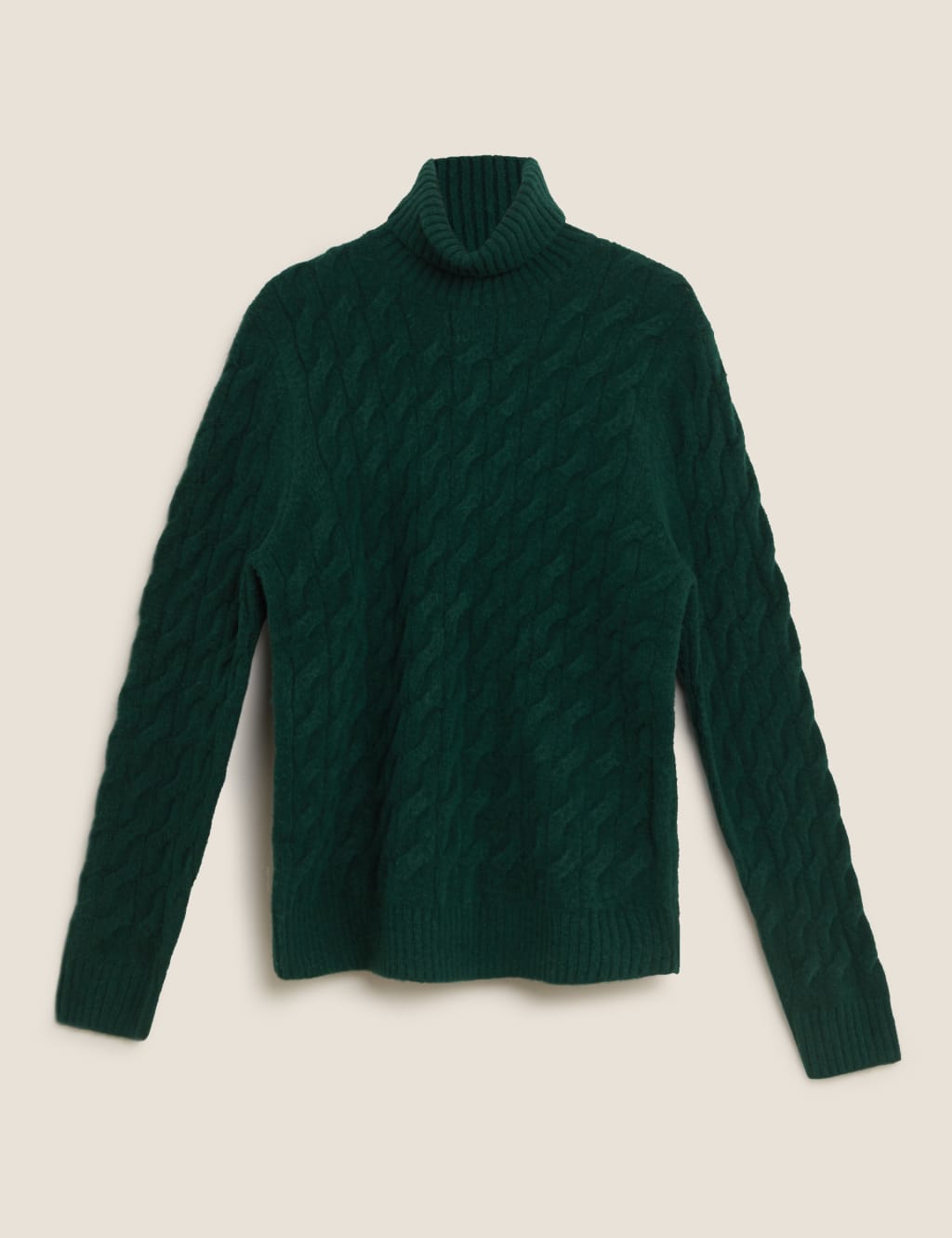 Chunky Cable Roll Neck Jumper 2 of 4