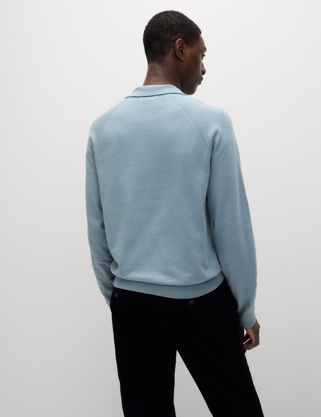 Cotton Rich Knitted Polo Shirt 5 of 6