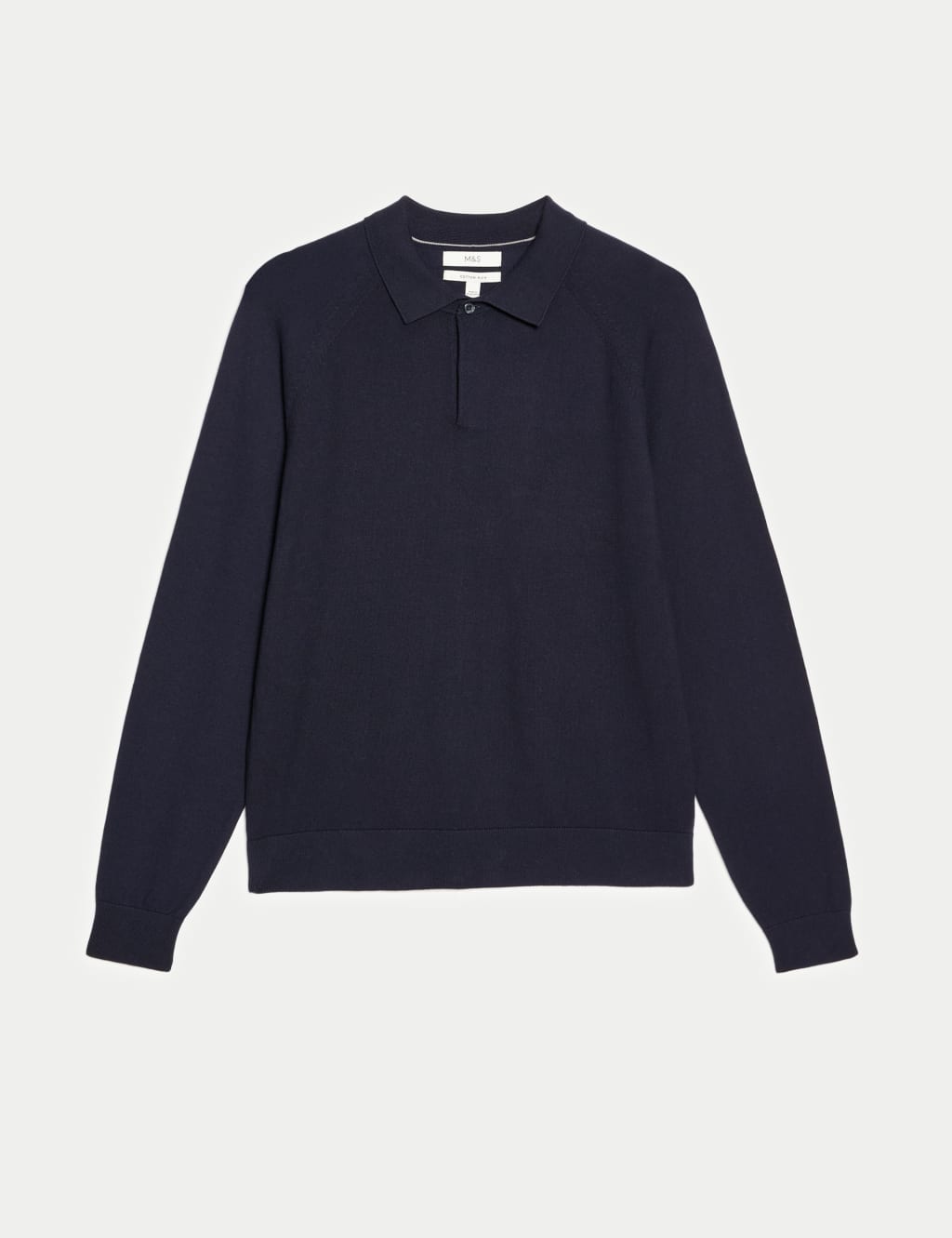Cotton Rich Knitted Polo Shirt