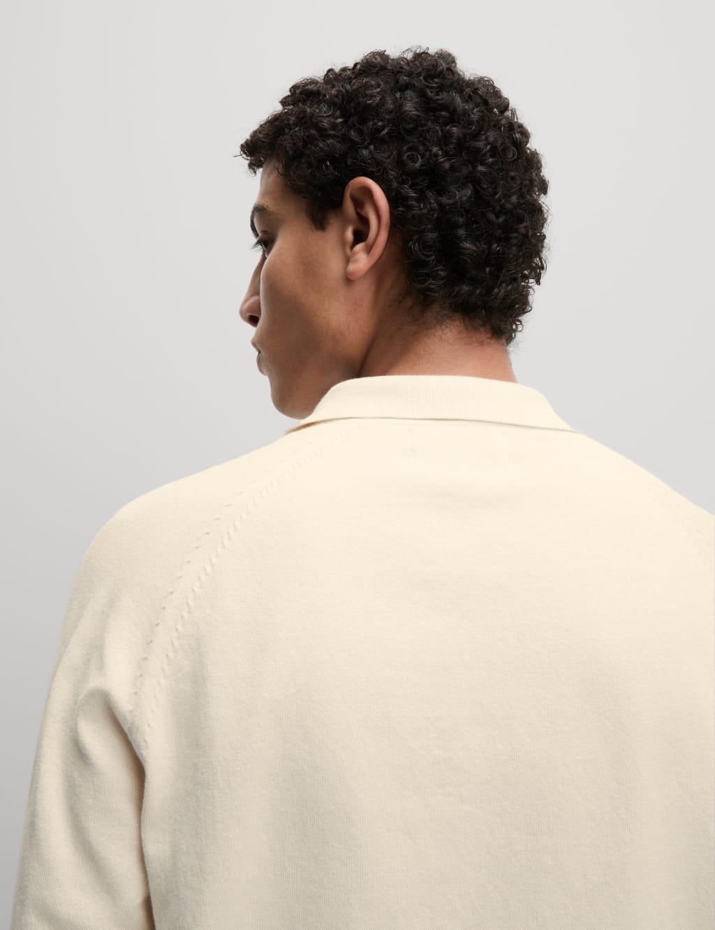 Cotton Rich Knitted Polo Shirt 3 of 6