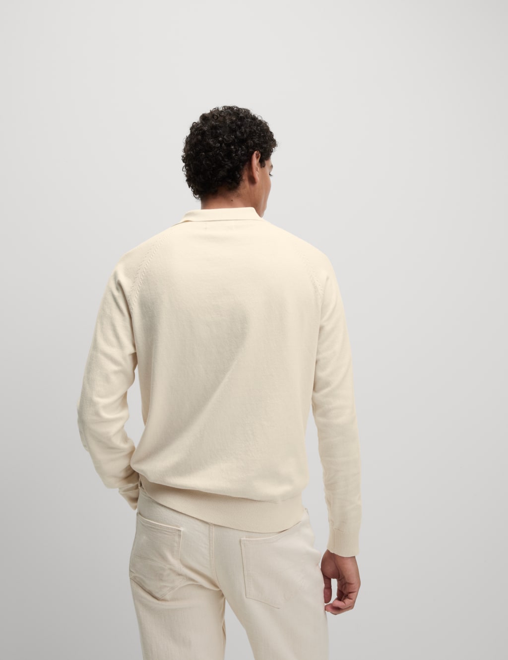 Cotton Rich Knitted Polo Shirt 6 of 6