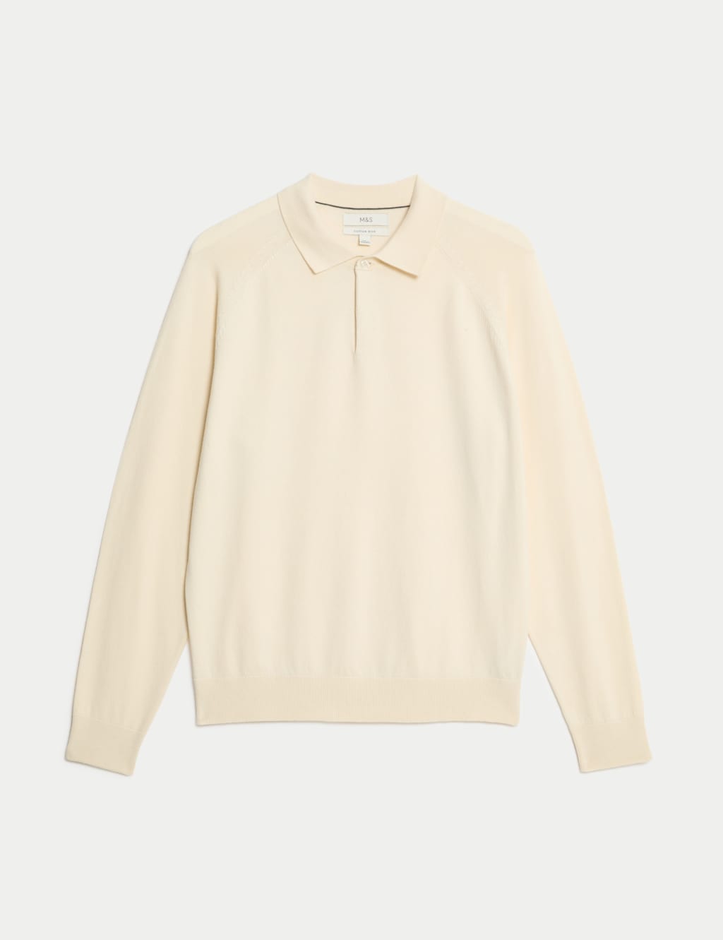 Cotton Rich Knitted Polo Shirt 2 of 6