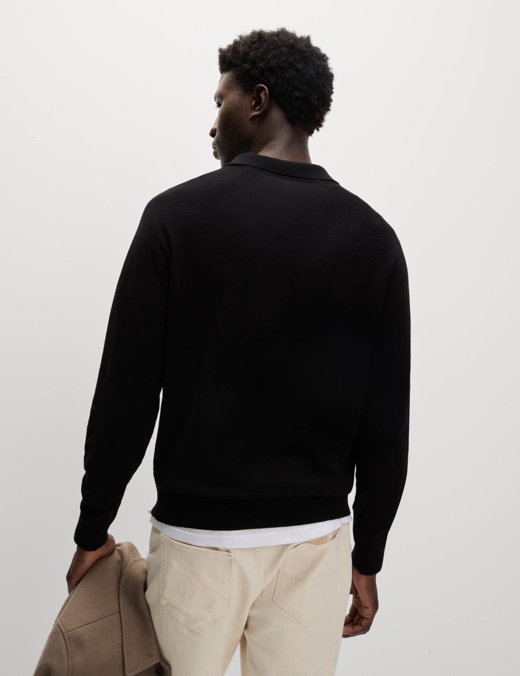 Cotton Rich Knitted Polo Shirt 5 of 5