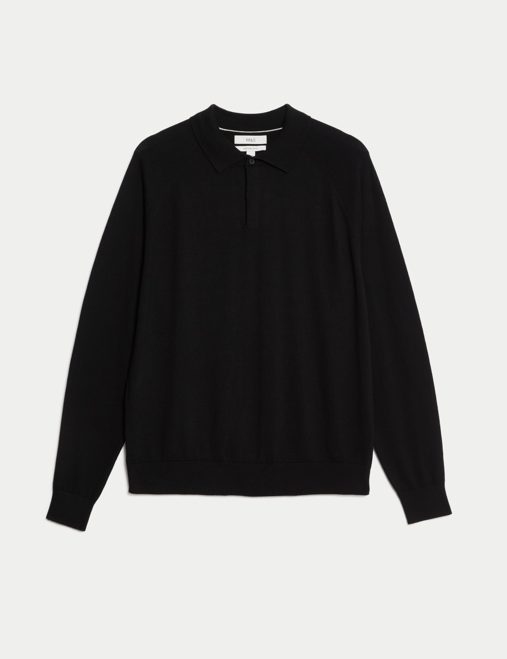 Cotton Rich Knitted Polo Shirt 2 of 5