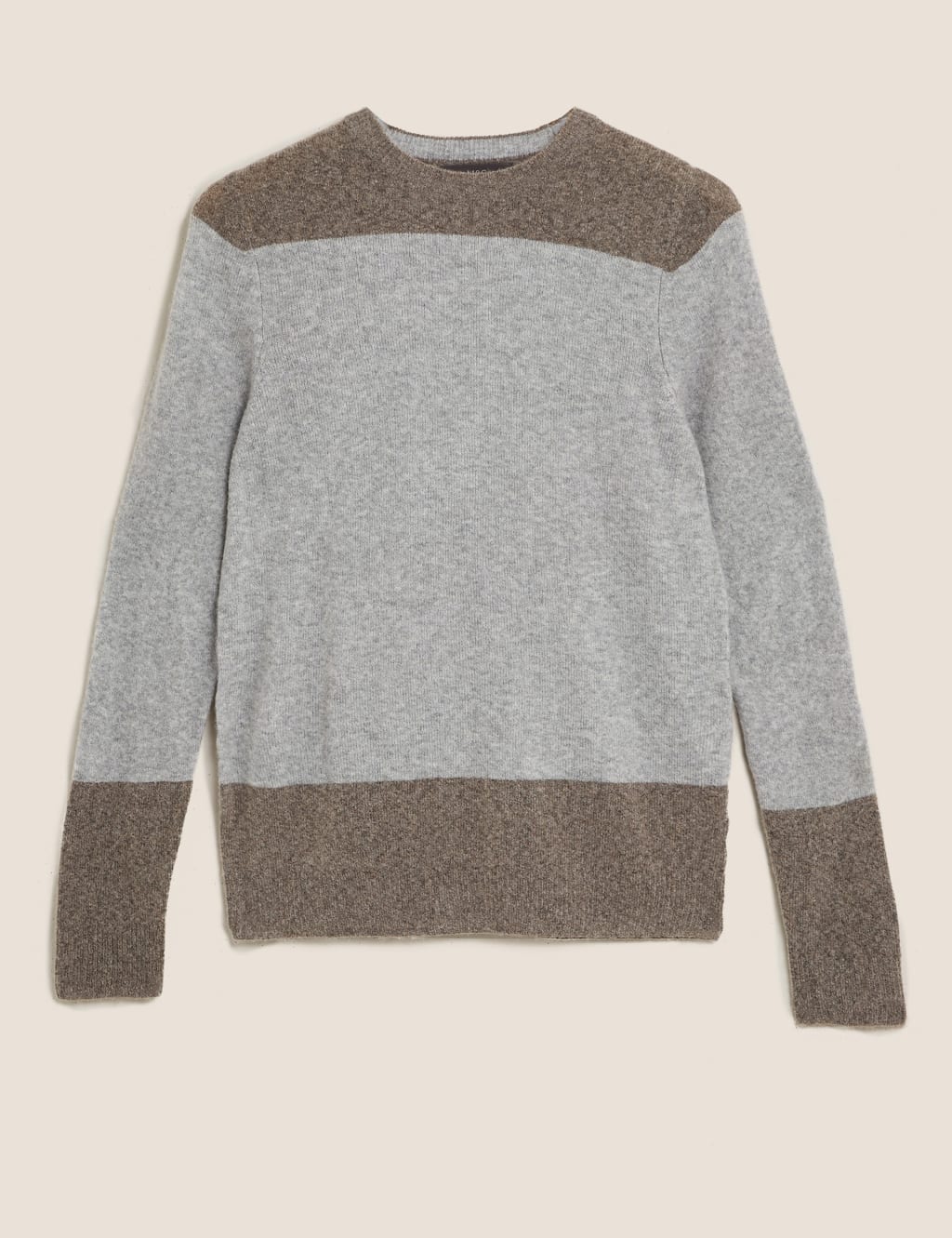 Block Stripe Crew Neck Jumper 2 of 4
