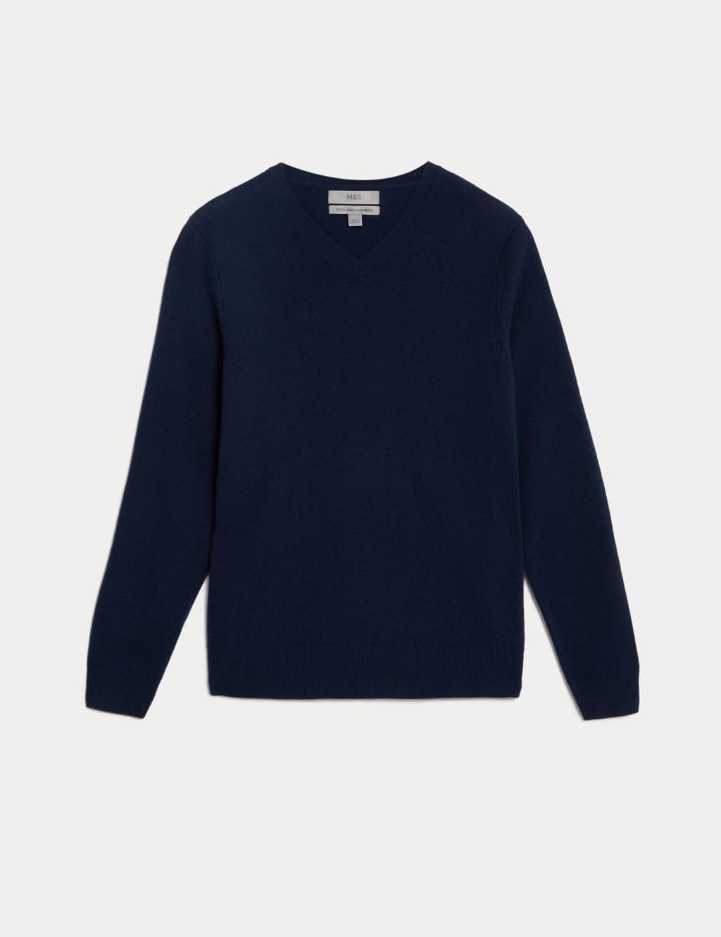 Pure Extra Fine Lambswool V Neck Jumper M S Collection M S