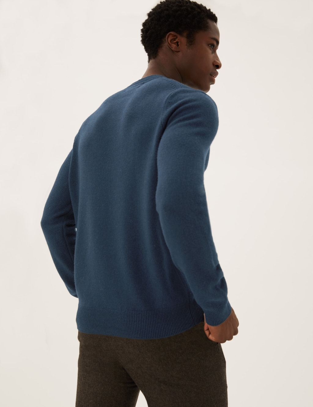 2pk Pure Lambswool Crew Neck Jumpers 5 of 6