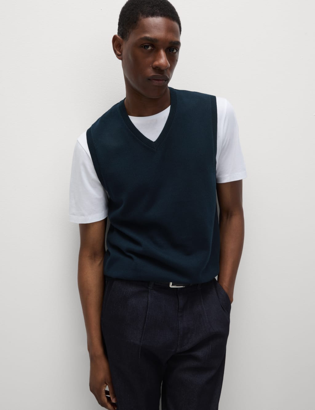 Sleeveless jumper mens next deals
