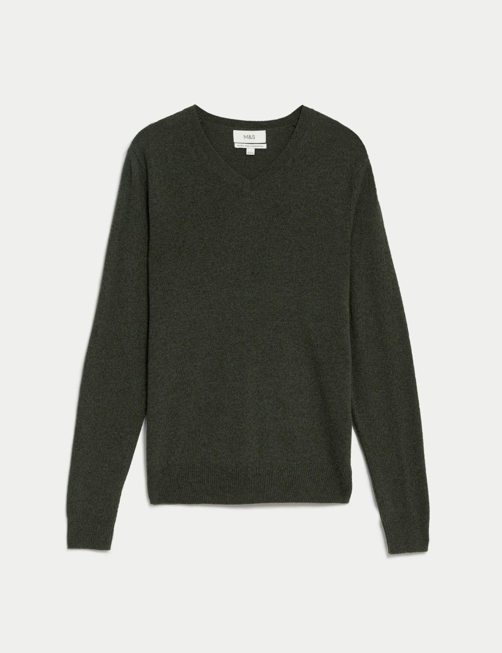 Pure Extra Fine Lambswool V Neck Jumper