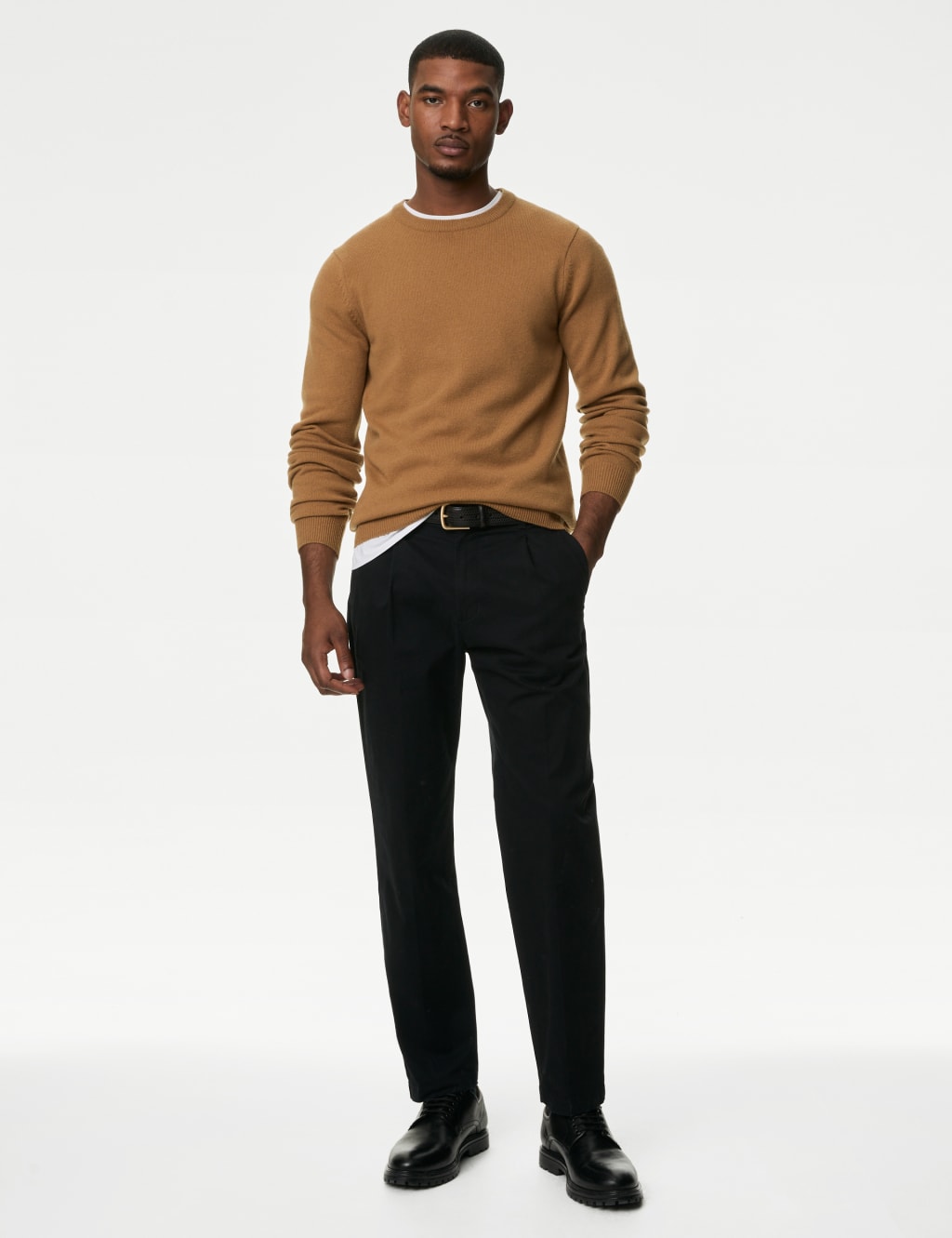 Pure Extra Fine Lamsbwool Crew Neck Jumper