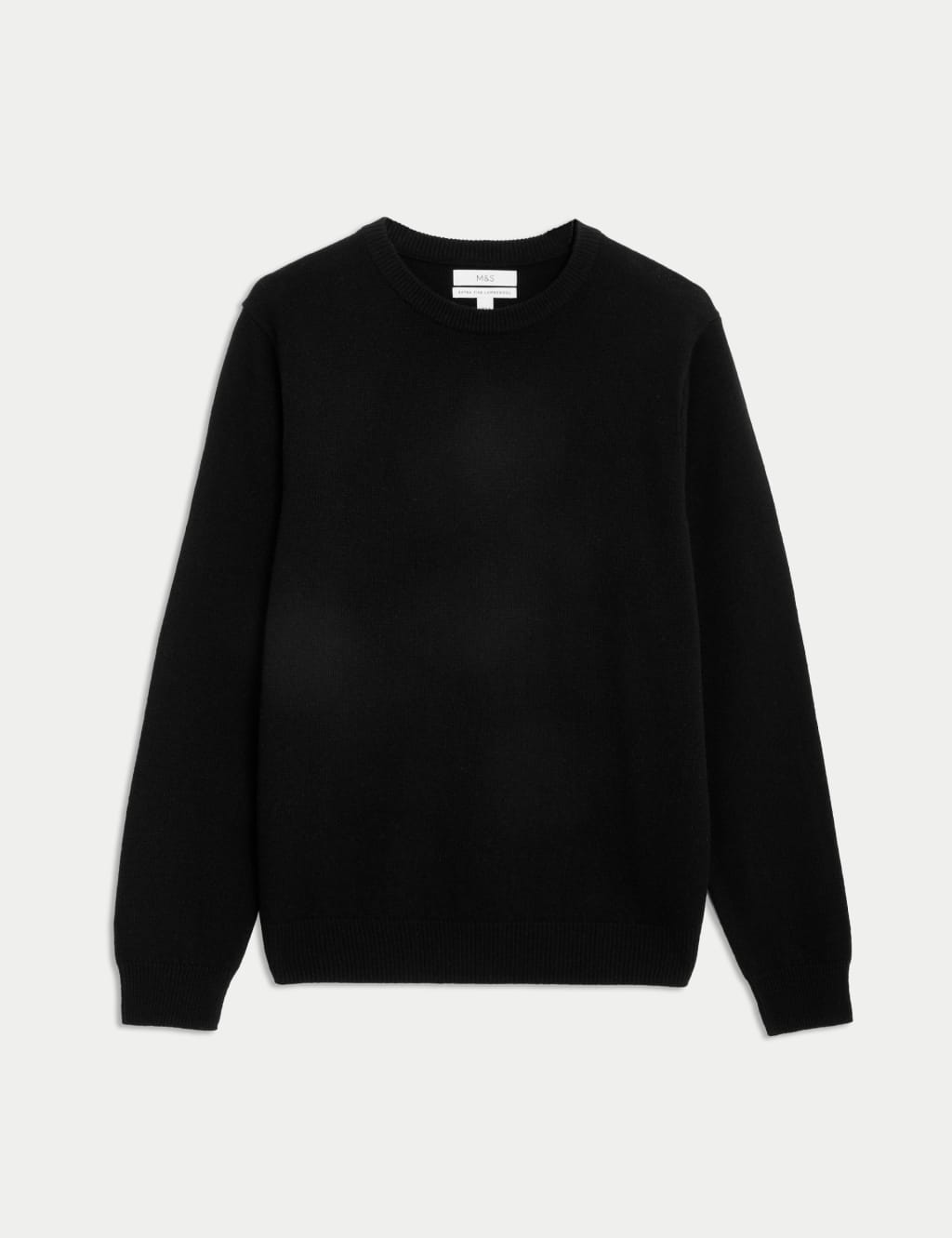 Pure Extra Fine Lamsbwool Crew Neck Jumper M S Collection M S