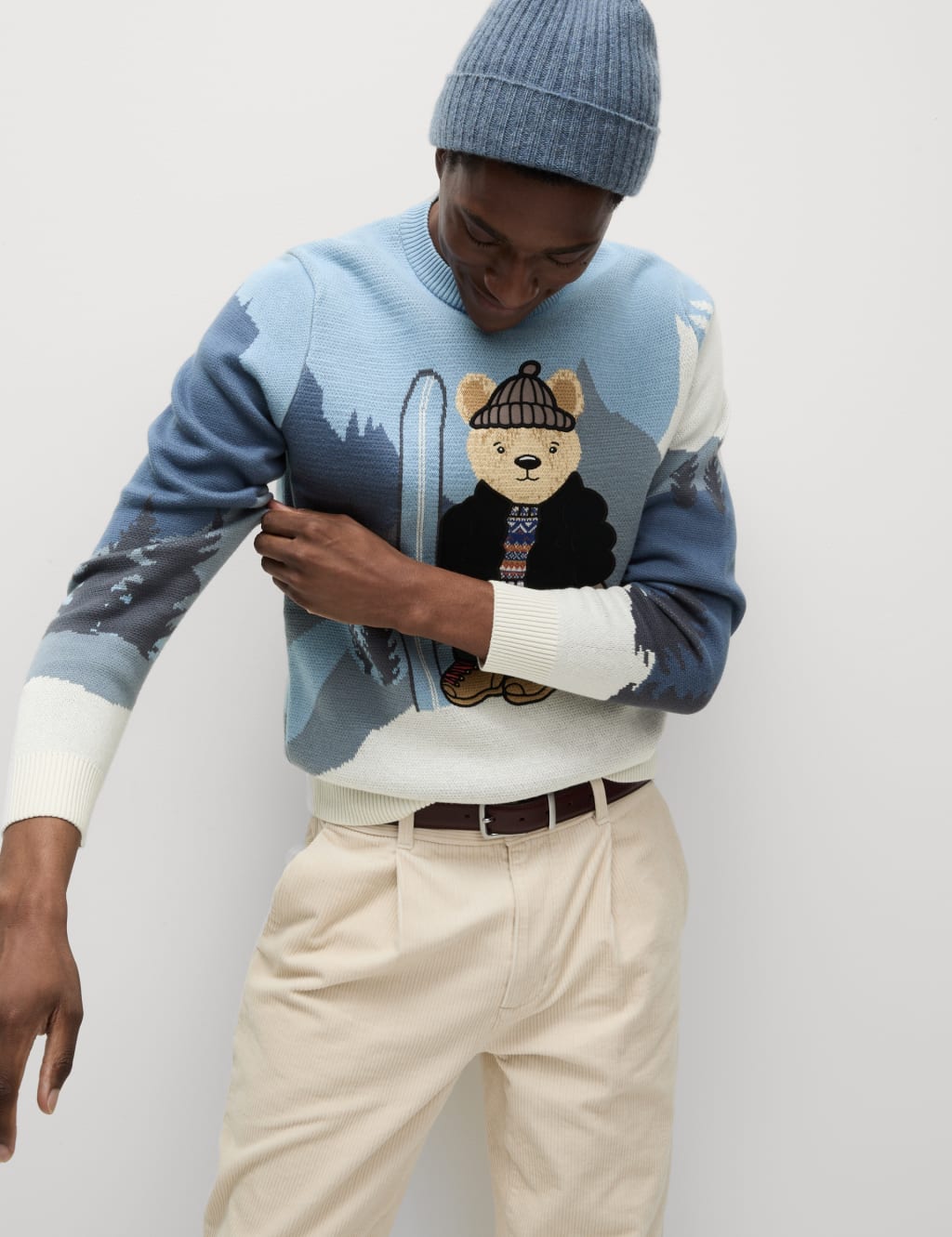 M and s xmas jumpers mens 2025