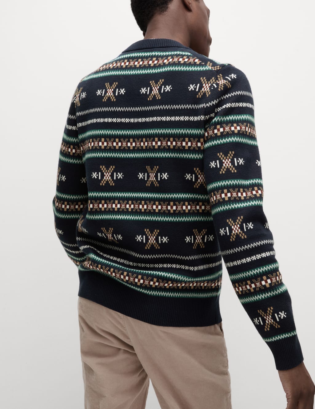 Pure Cotton Spencer Bear Crew Neck Jumper Spencer Bear M S
