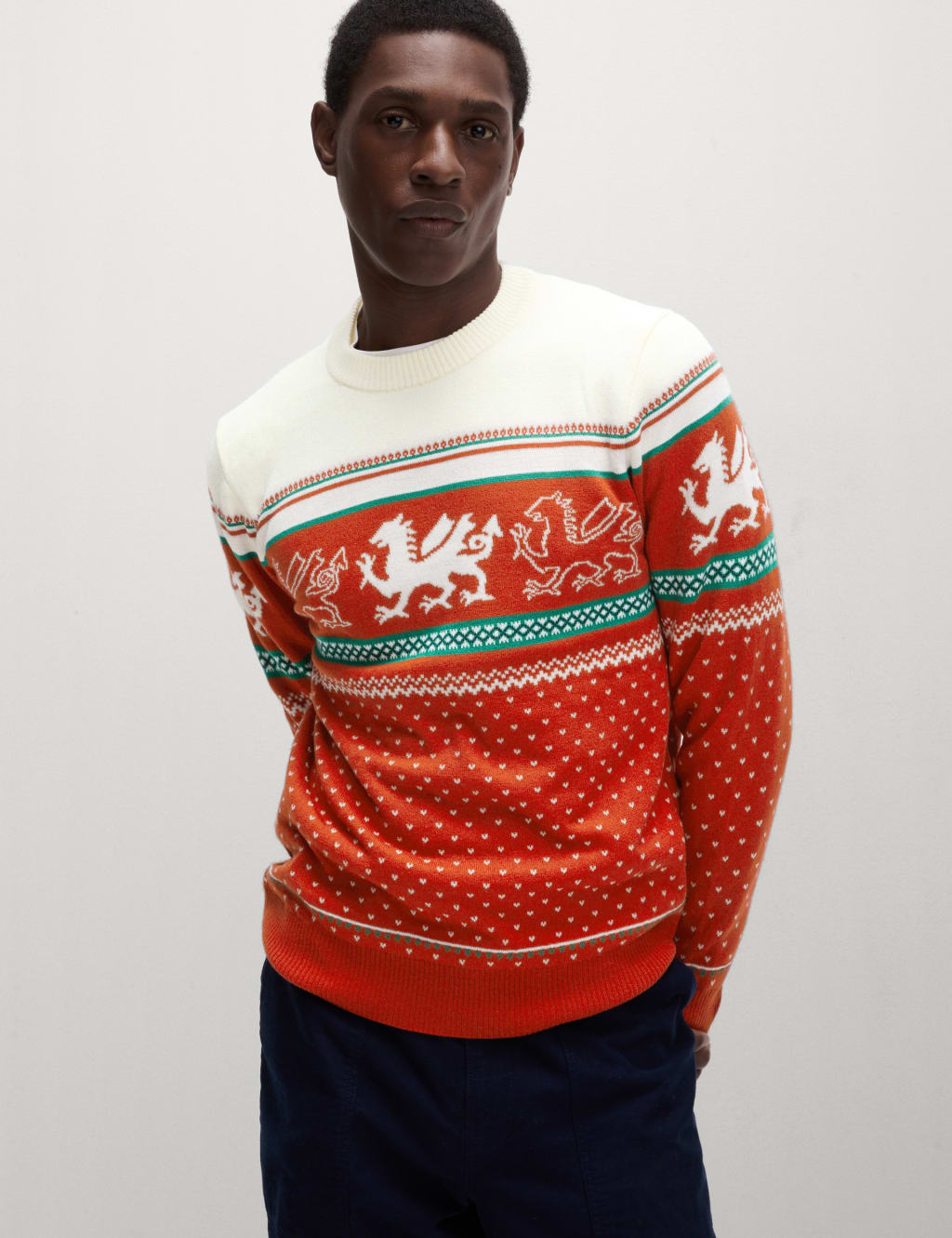 Wales Christmas Jumper M S Collection M S