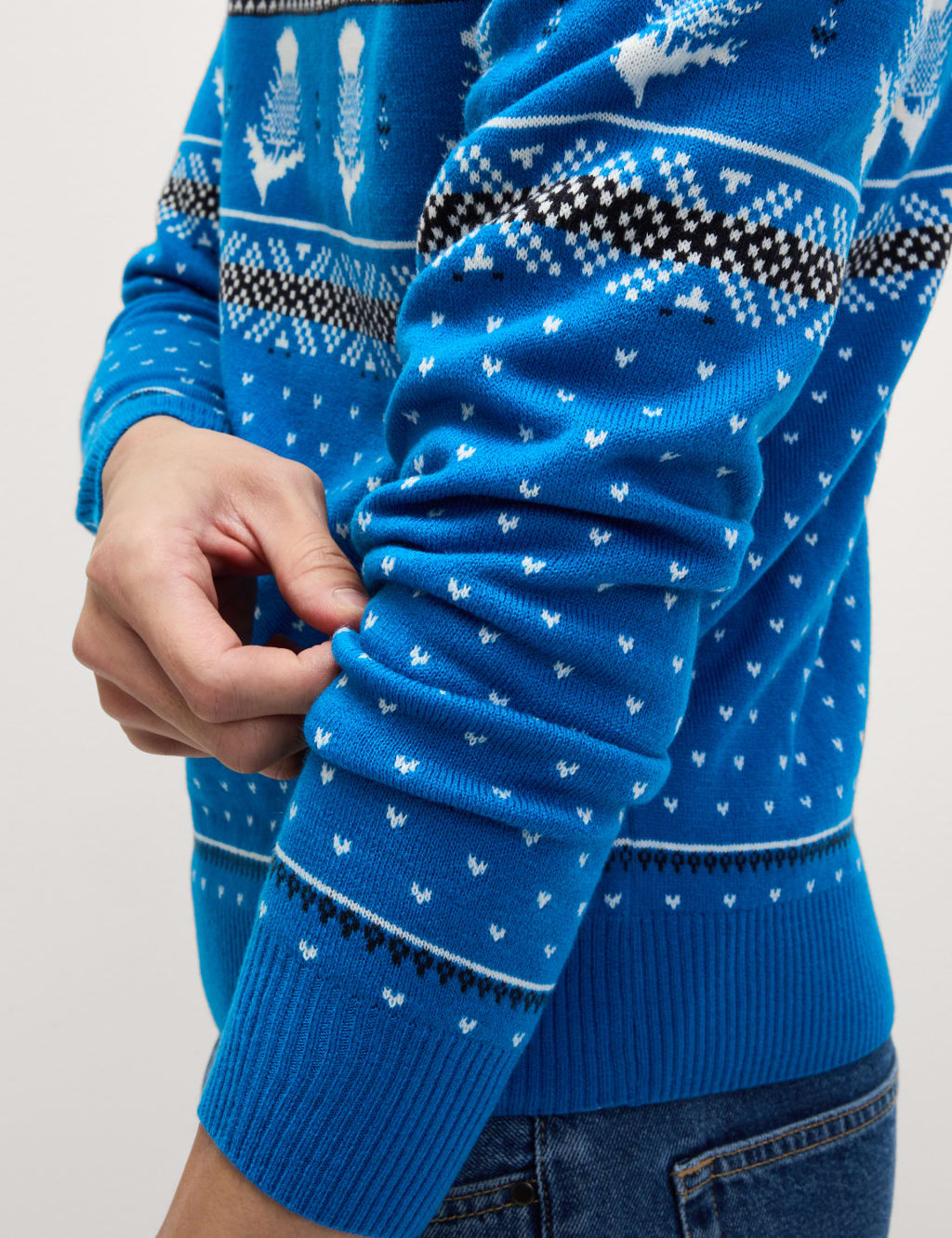 M and s xmas jumpers mens top