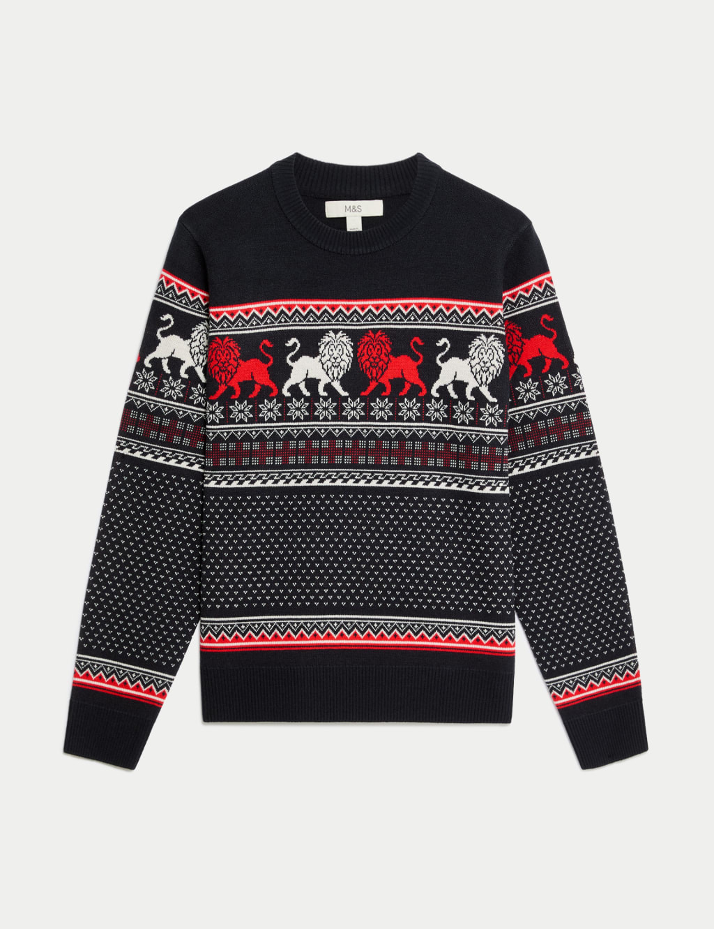 England Crew Neck Christmas Jumper