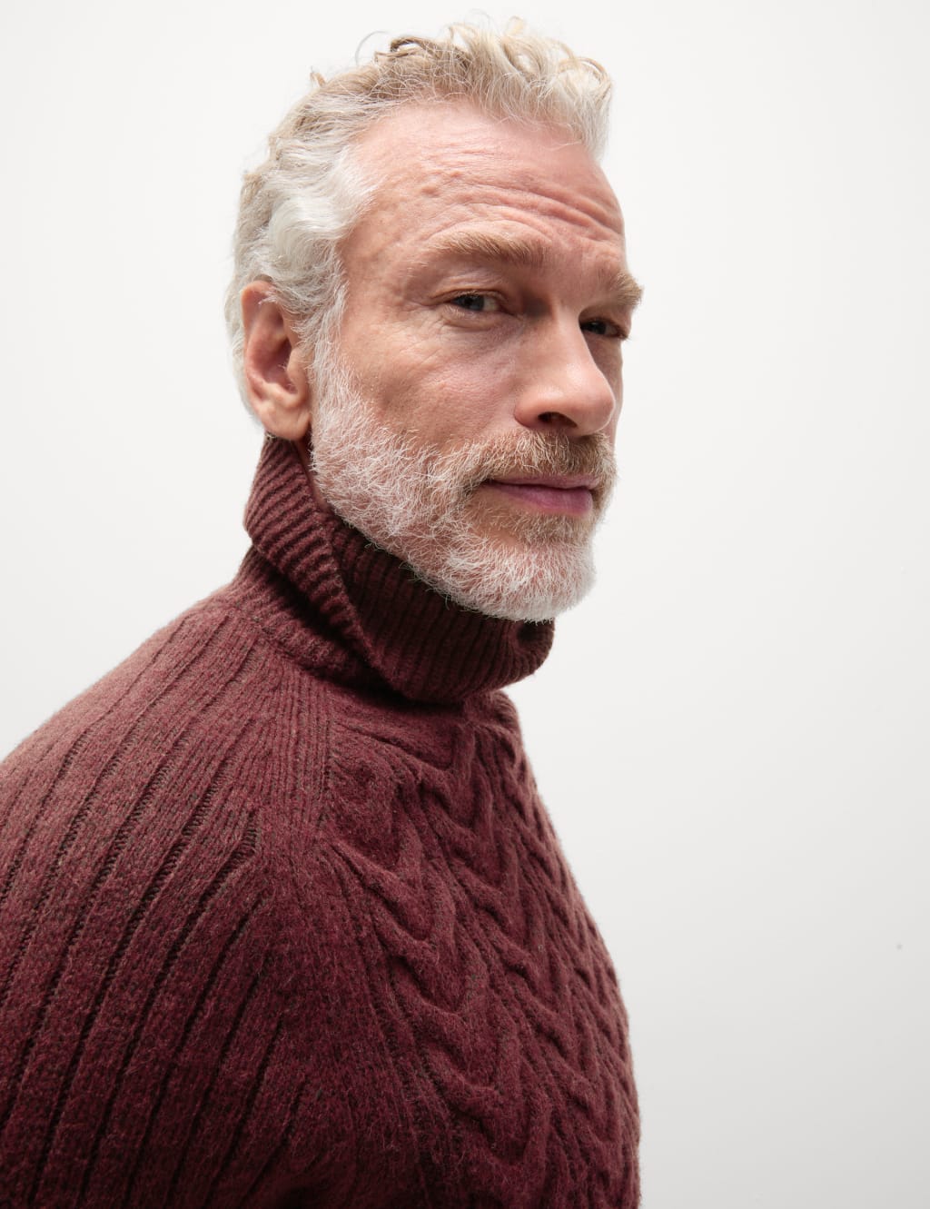 Roll neck jumper mens marks and spencer on sale