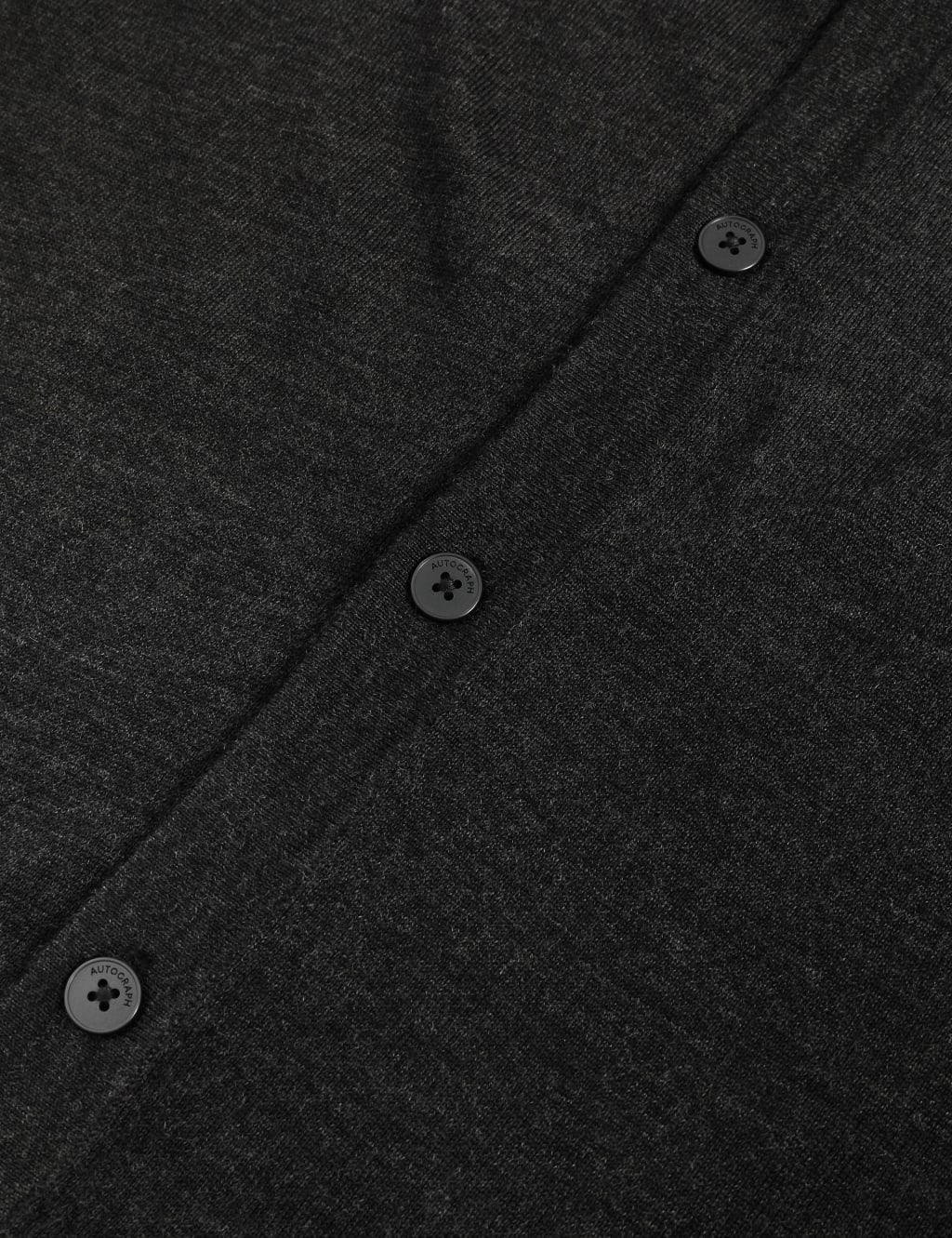 Pure Extra Fine Merino Wool V-Neck Cardigan 8 of 8