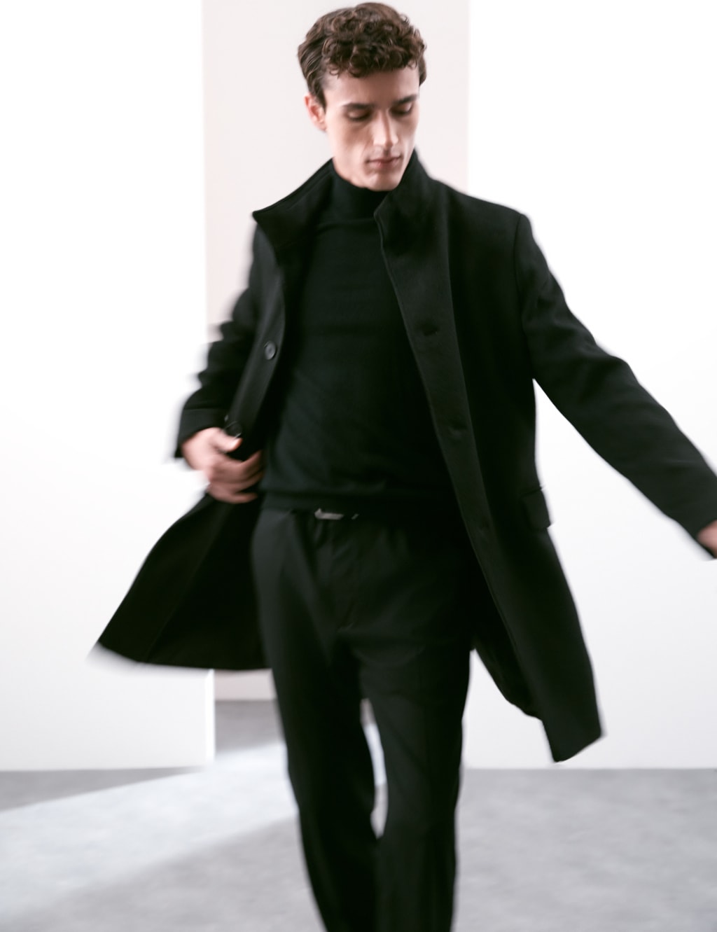 Pure Extra Fine Merino Wool Roll Neck Jumper 4 of 7