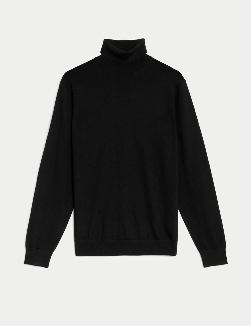 Pure Extra Fine Merino Wool Roll Neck Jumper 2 of 7