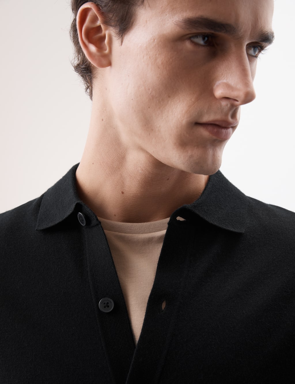 トップス Italy 100% extra Fine merino wool Knit